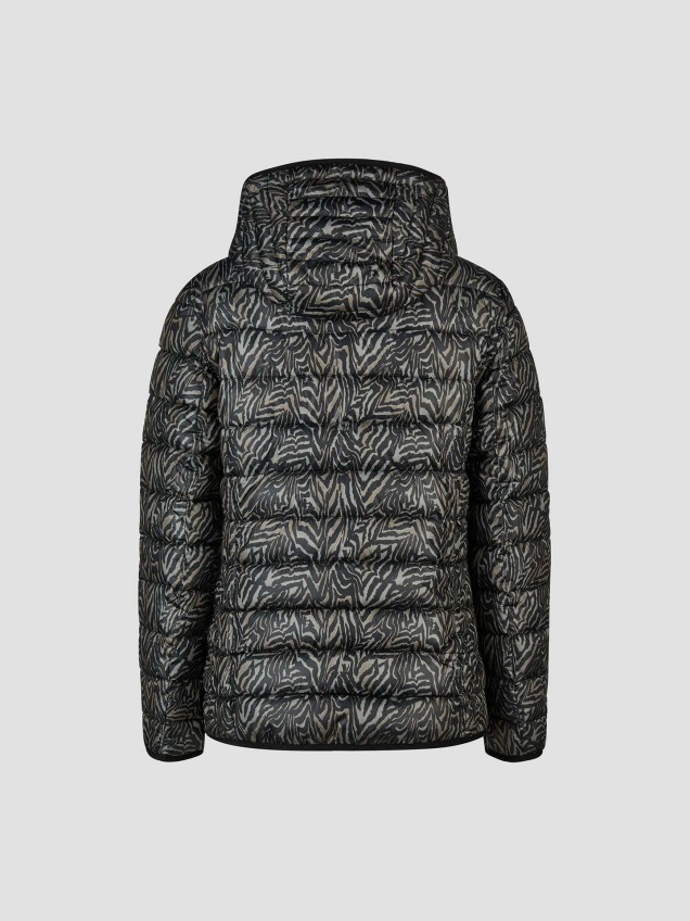 Parka Acolchoada Reversível