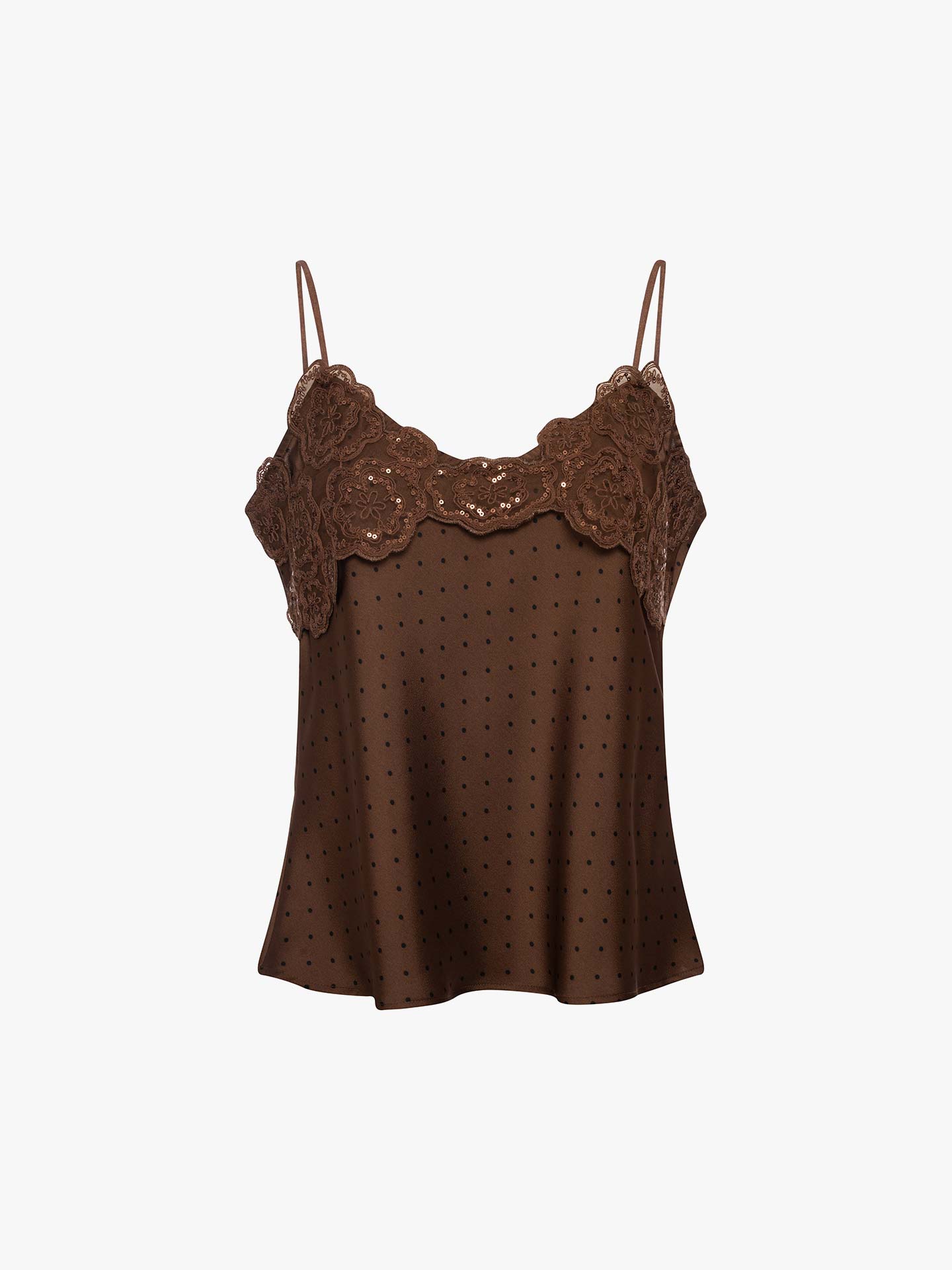 Top de Alças com Renda