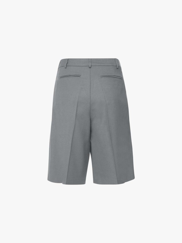 Bermudas Regular Fit com Cintura Subida