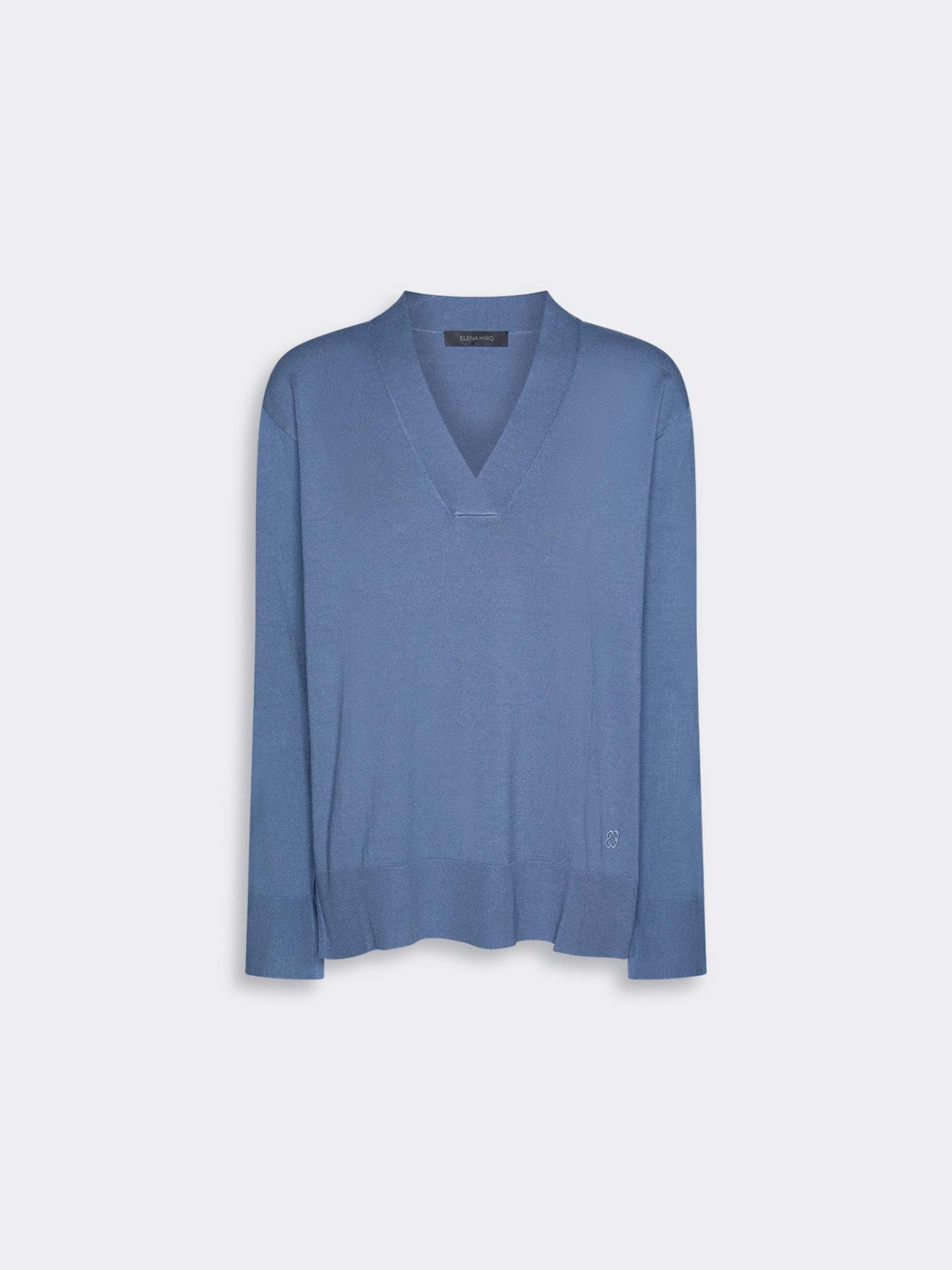 Camisola de Malha com Decote em V