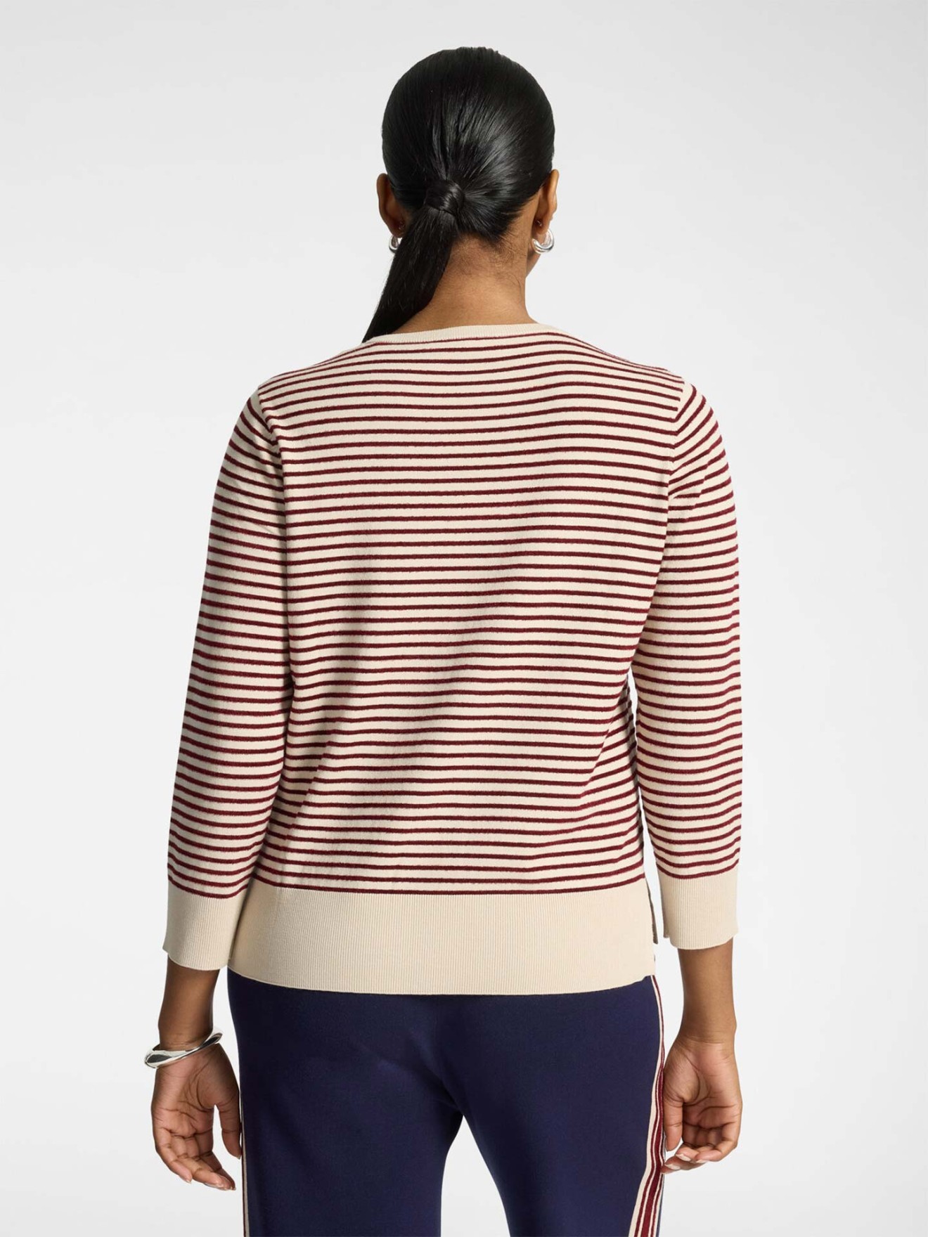 Camisola de Malha às Riscas