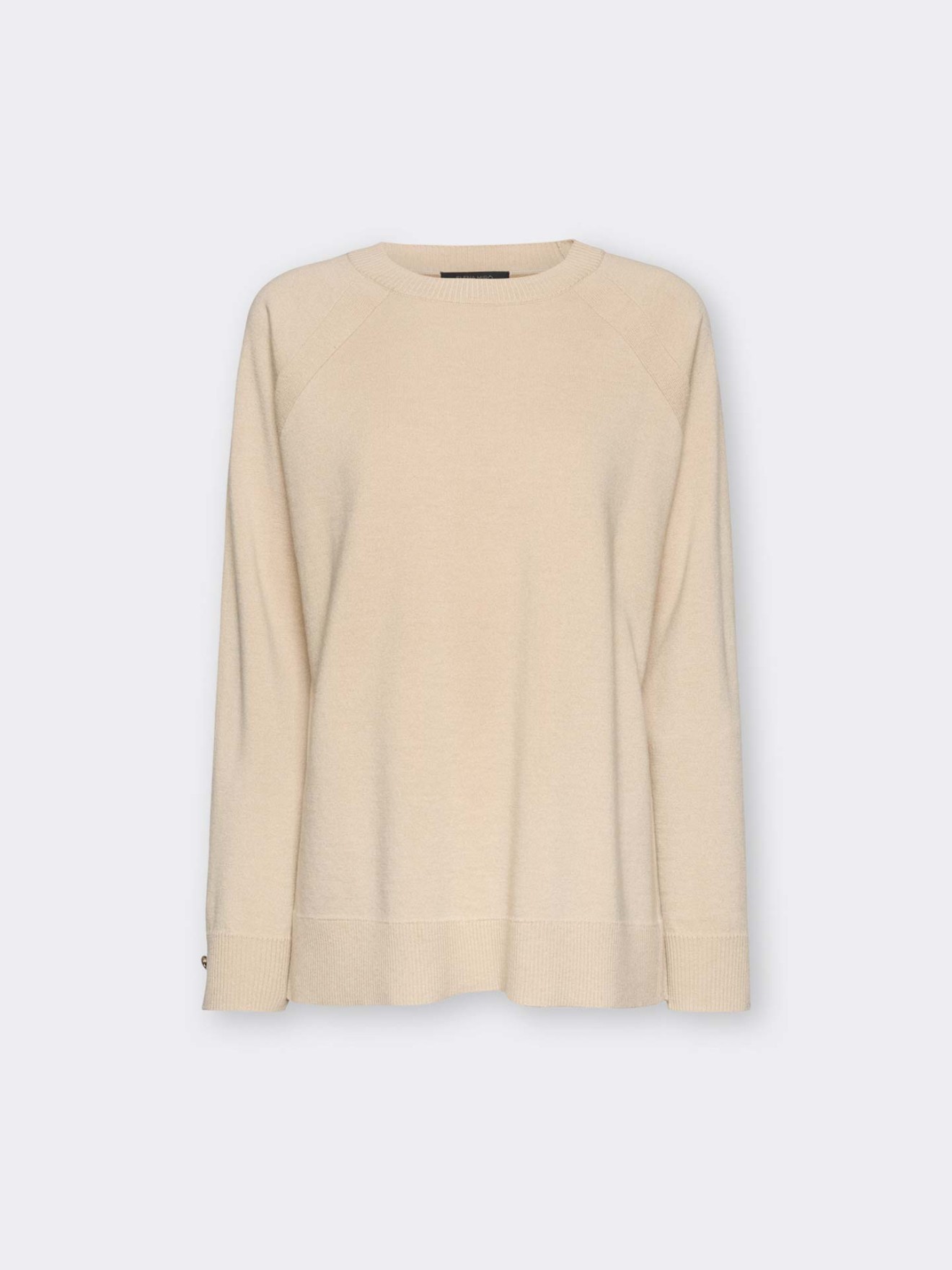 Camisola de Malha com Gola Redonda