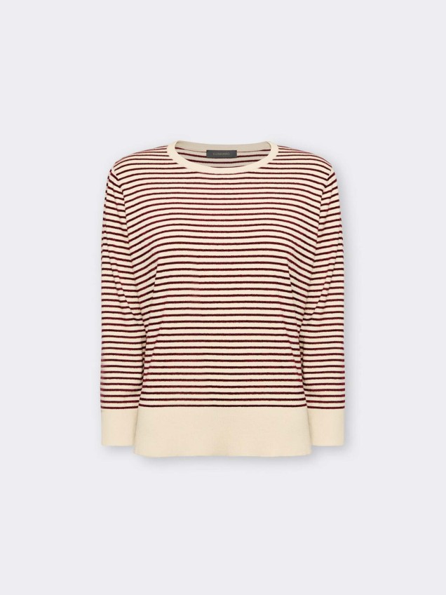 Camisola de Malha às Riscas