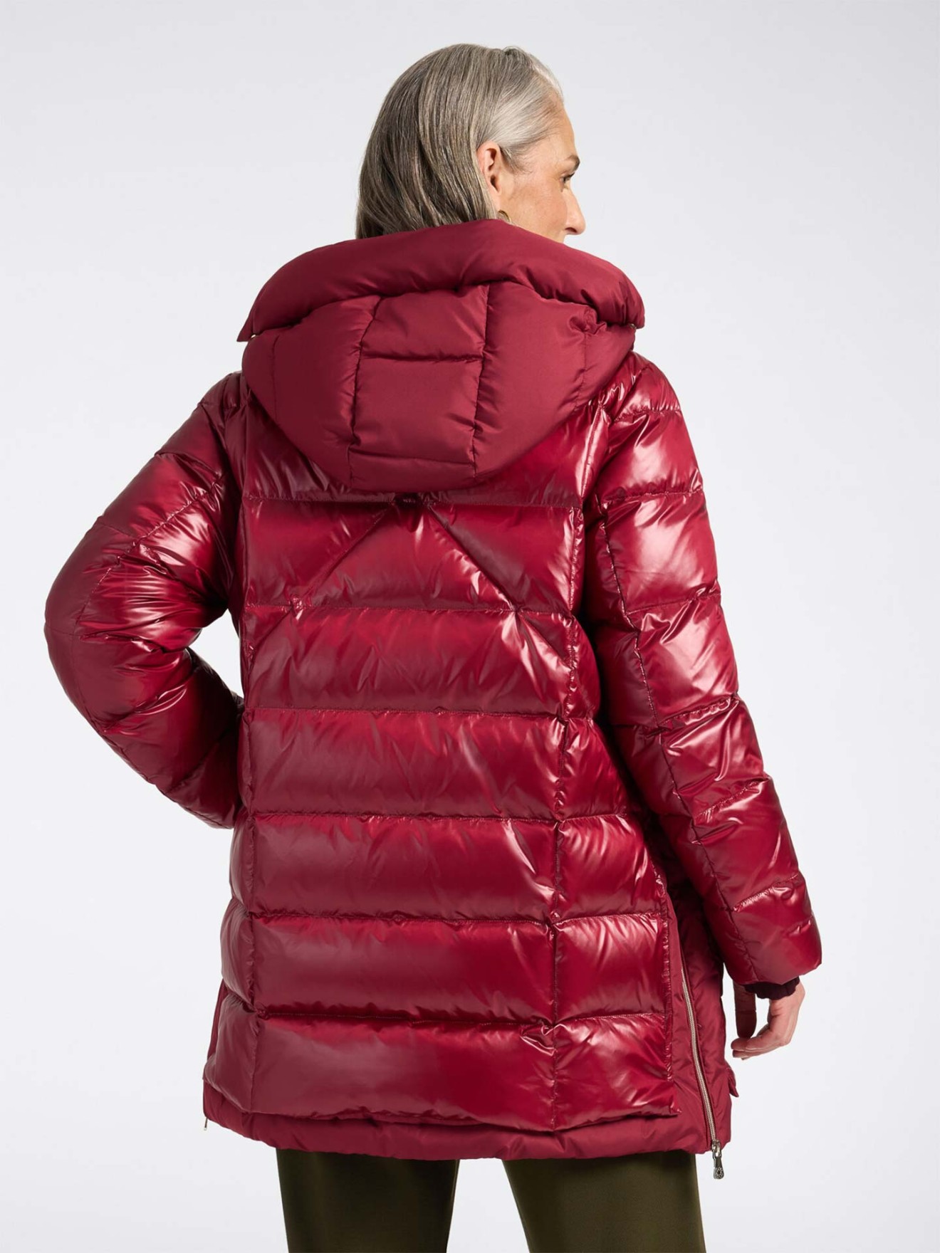 Parka Acolchoada com Capuz