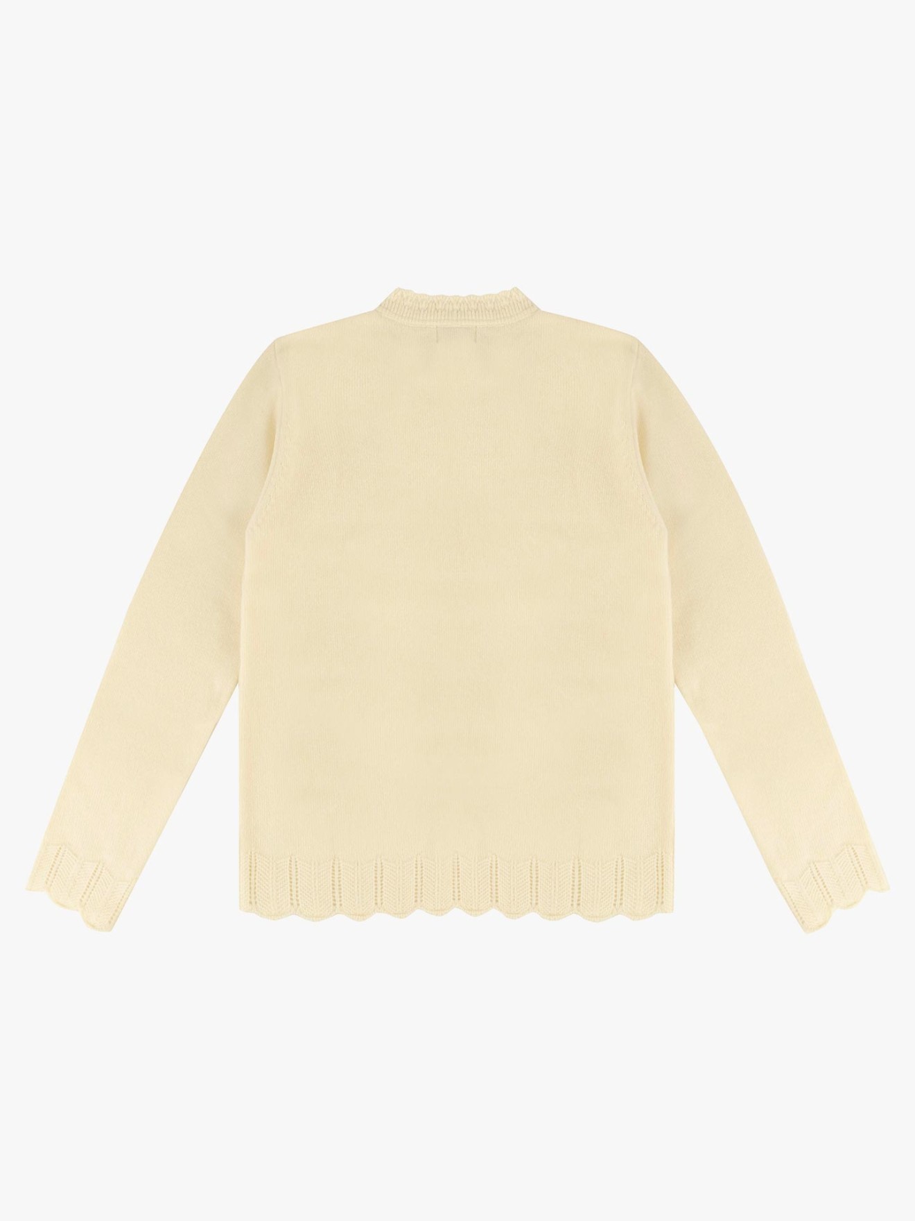 Camisola de Malha com Decote Rente