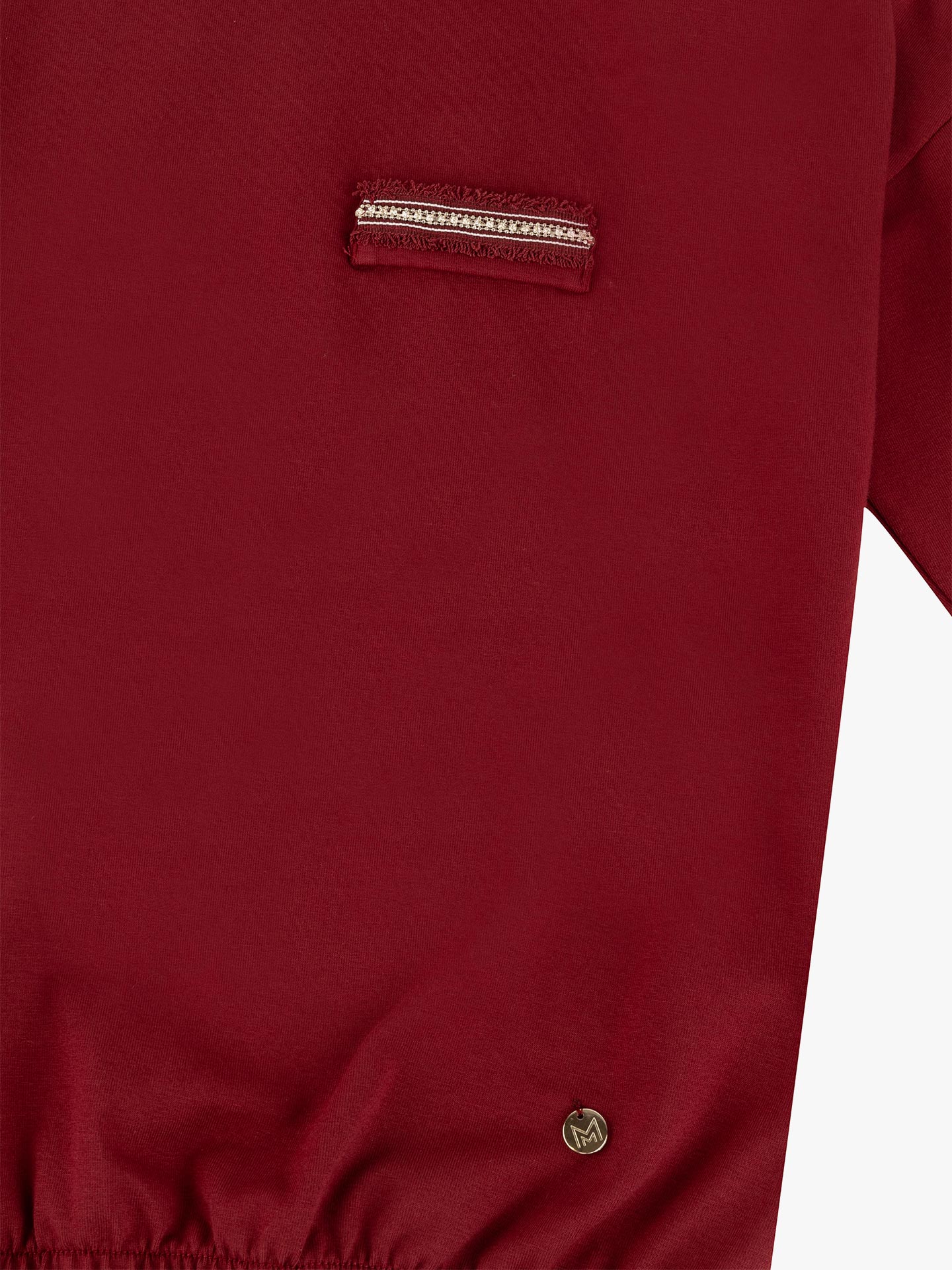 Blusa com Decote Rente
