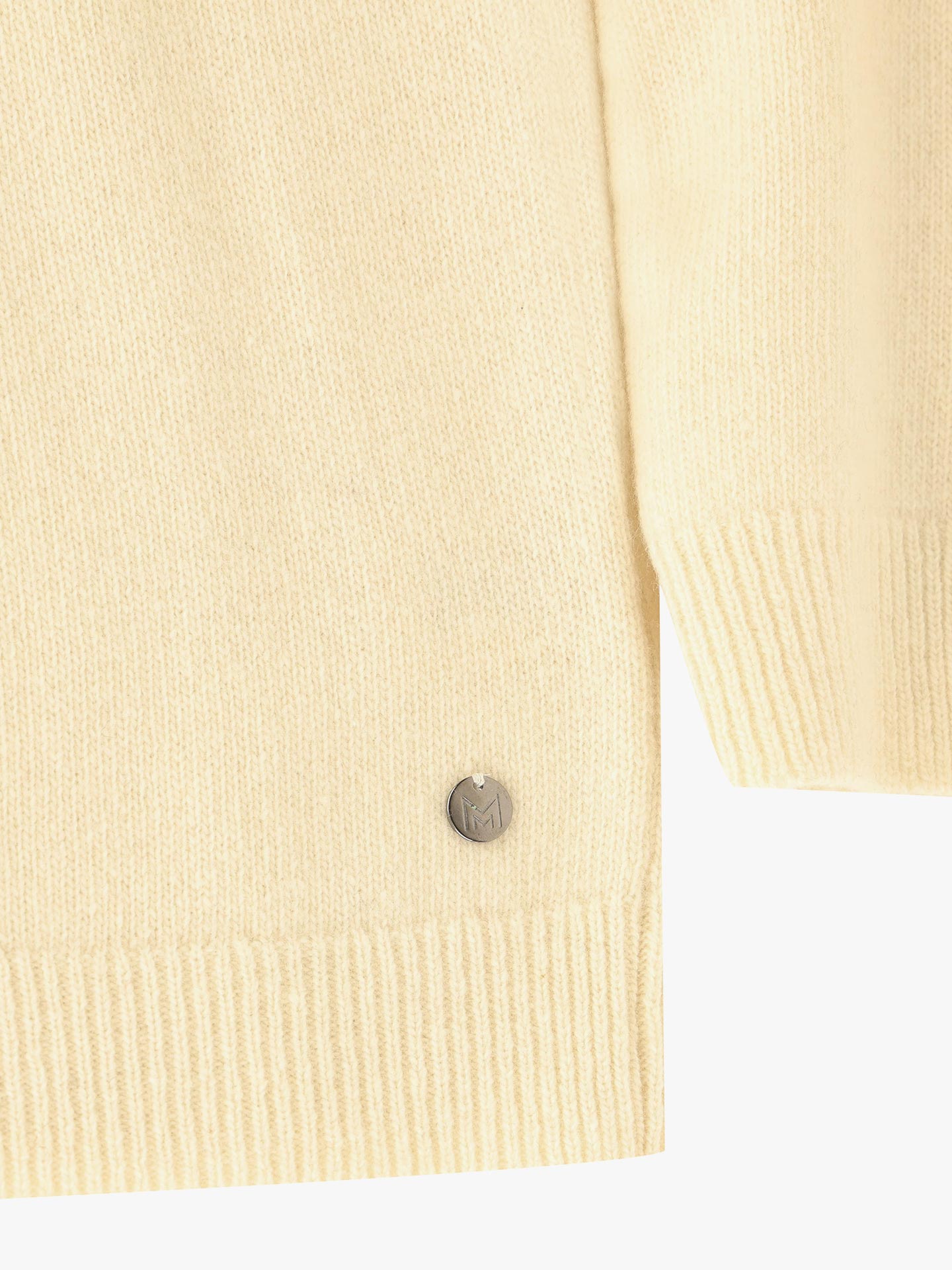 Camisola de Malha com Decote Rente
