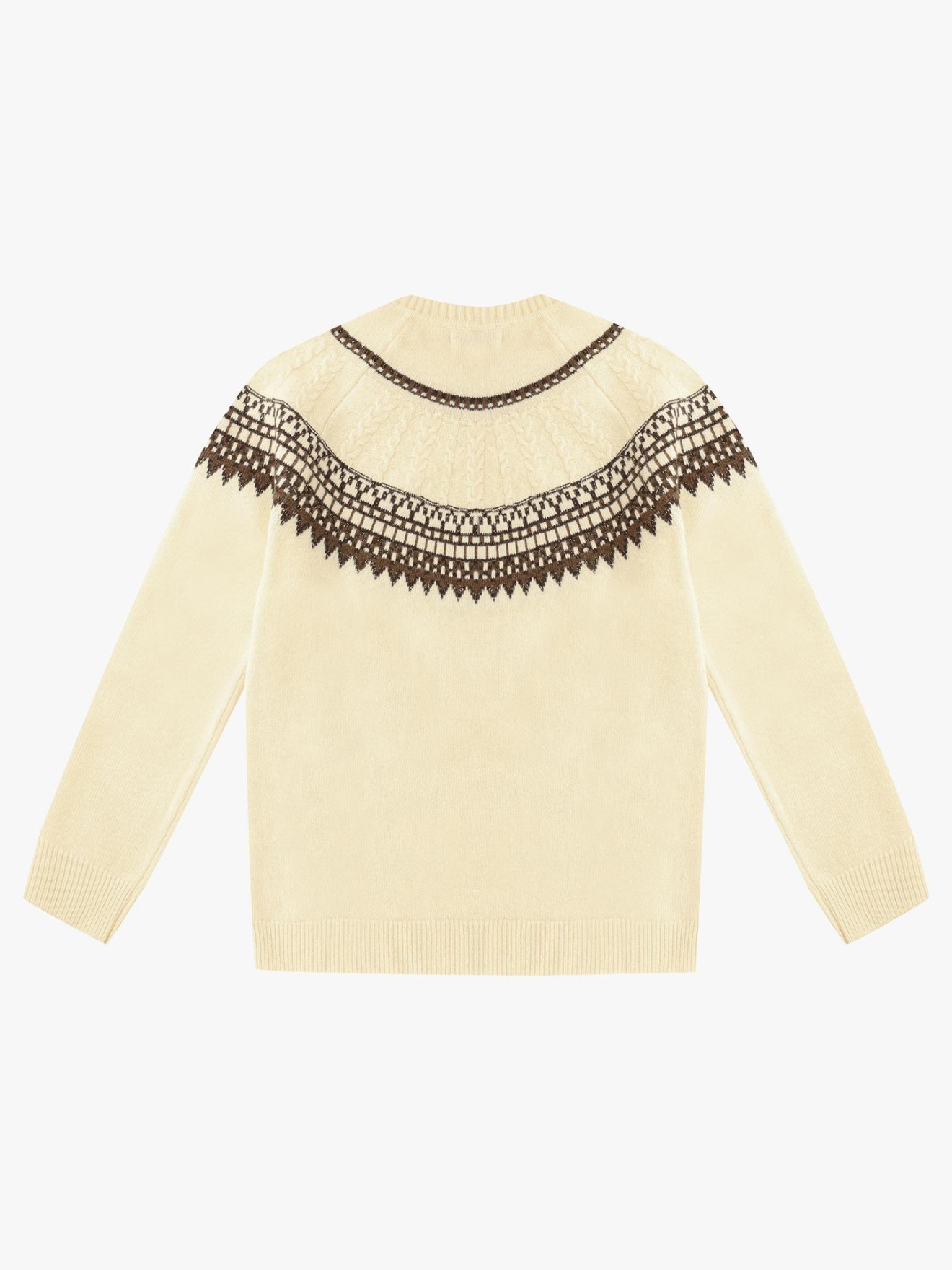 Camisola de Malha com Decote Rente