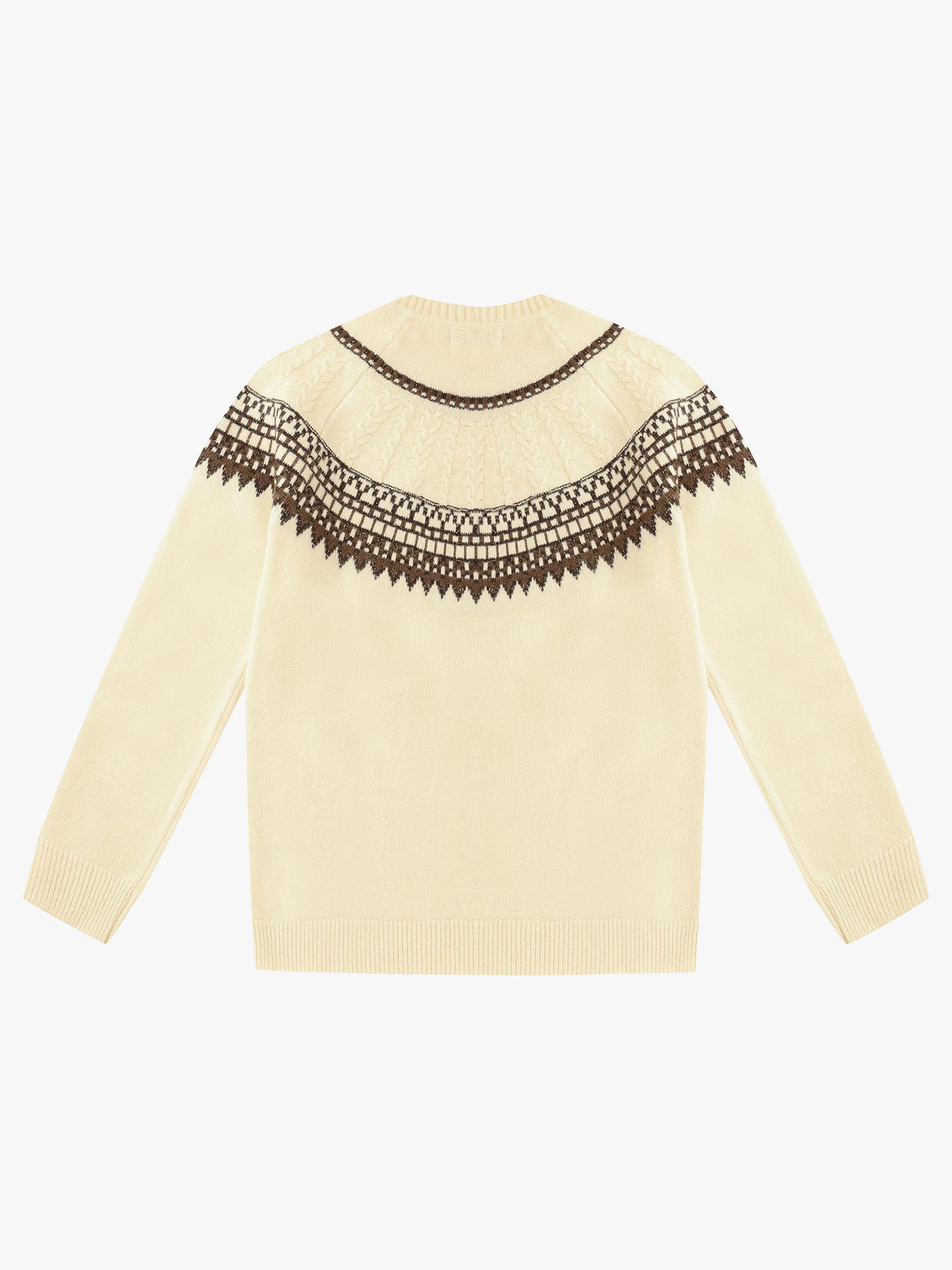 Camisola de Malha com Decote Rente