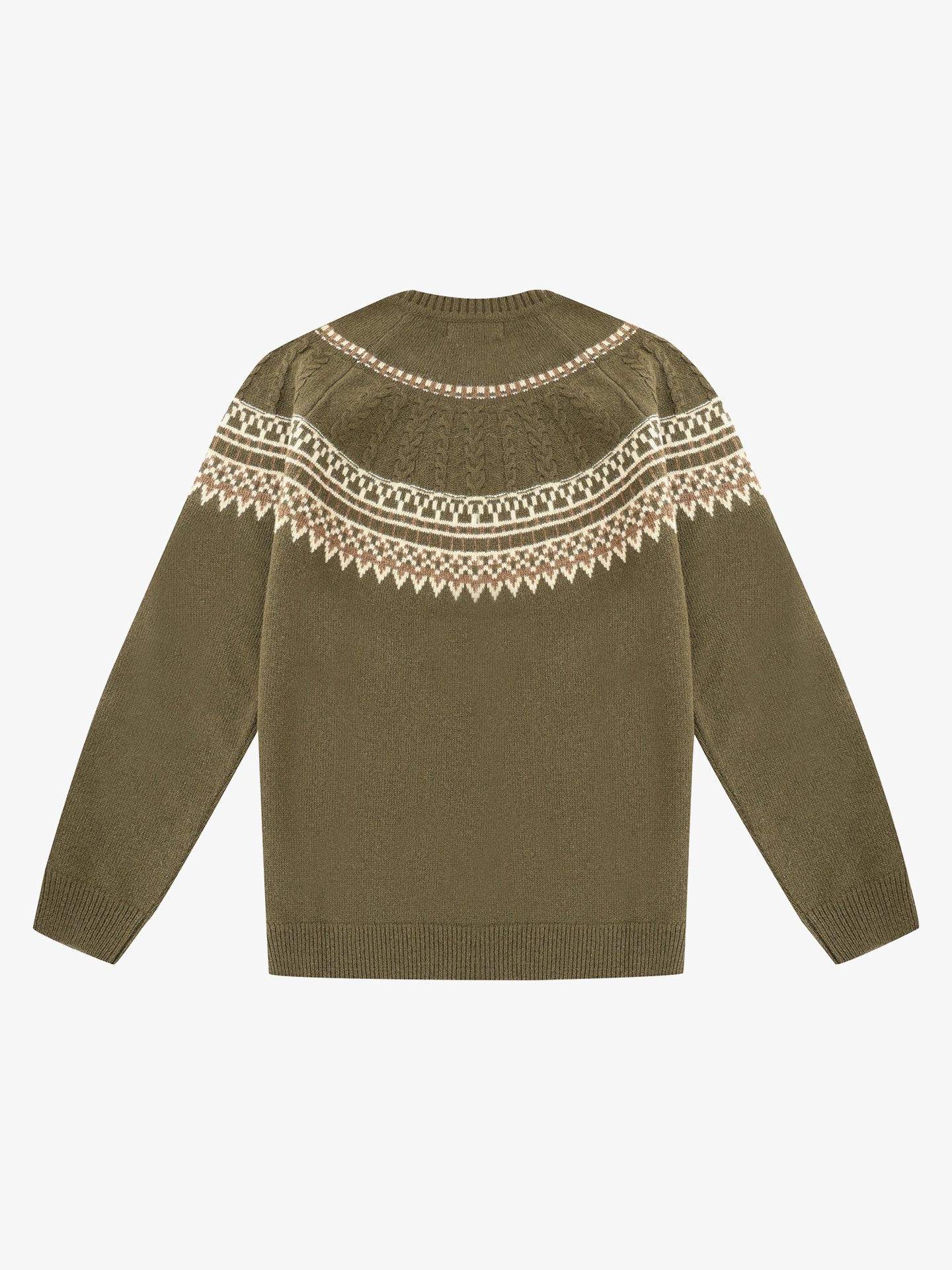 Camisola de Malha com Decote Rente