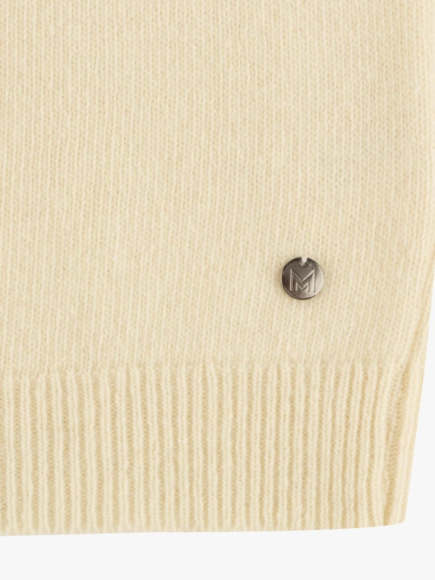 Camisola de Malha com Decote Redondo