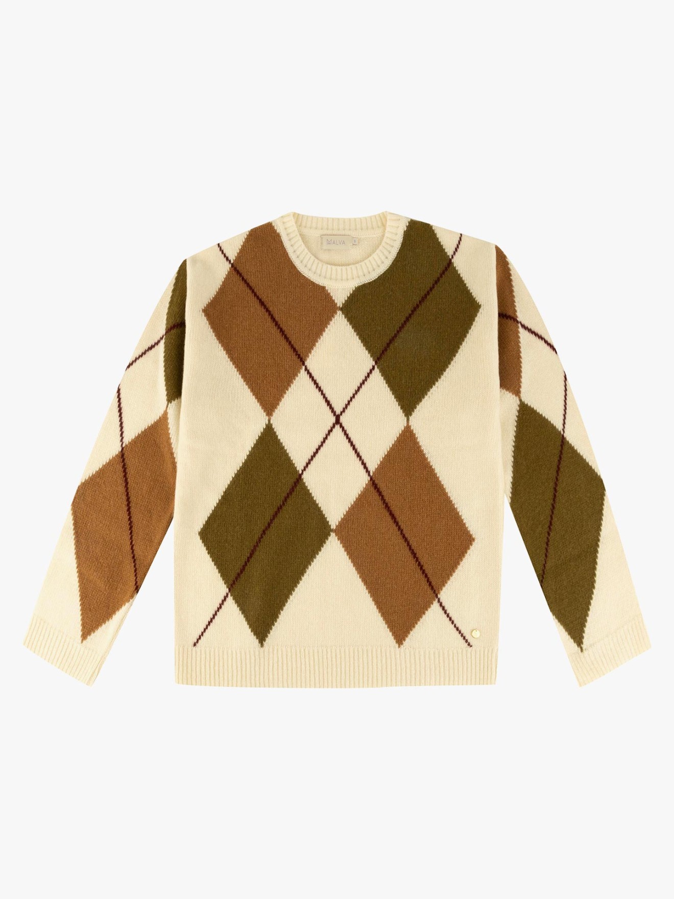 Camisola de Malha com Decote Rente