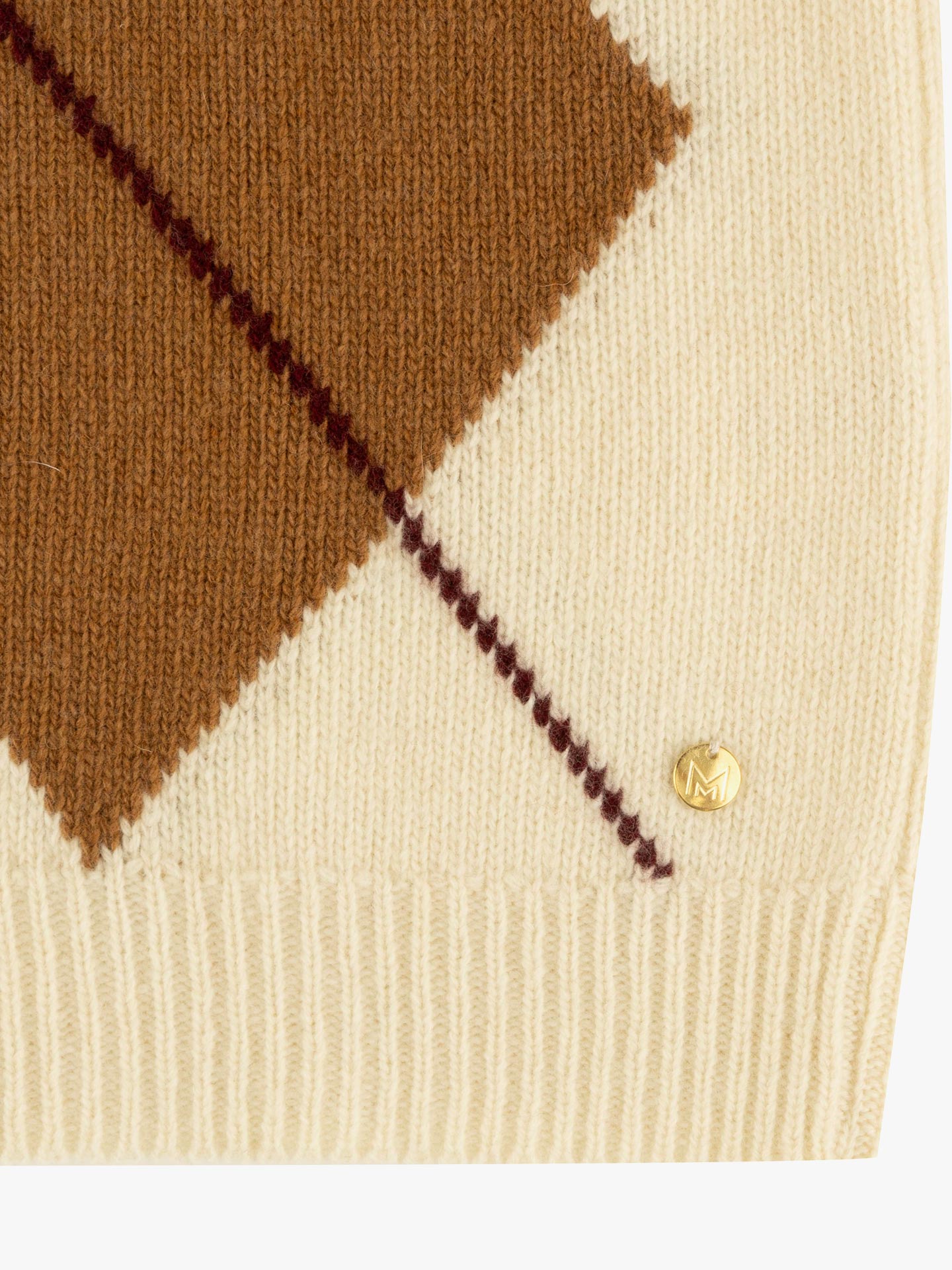 Camisola de Malha com Decote Rente