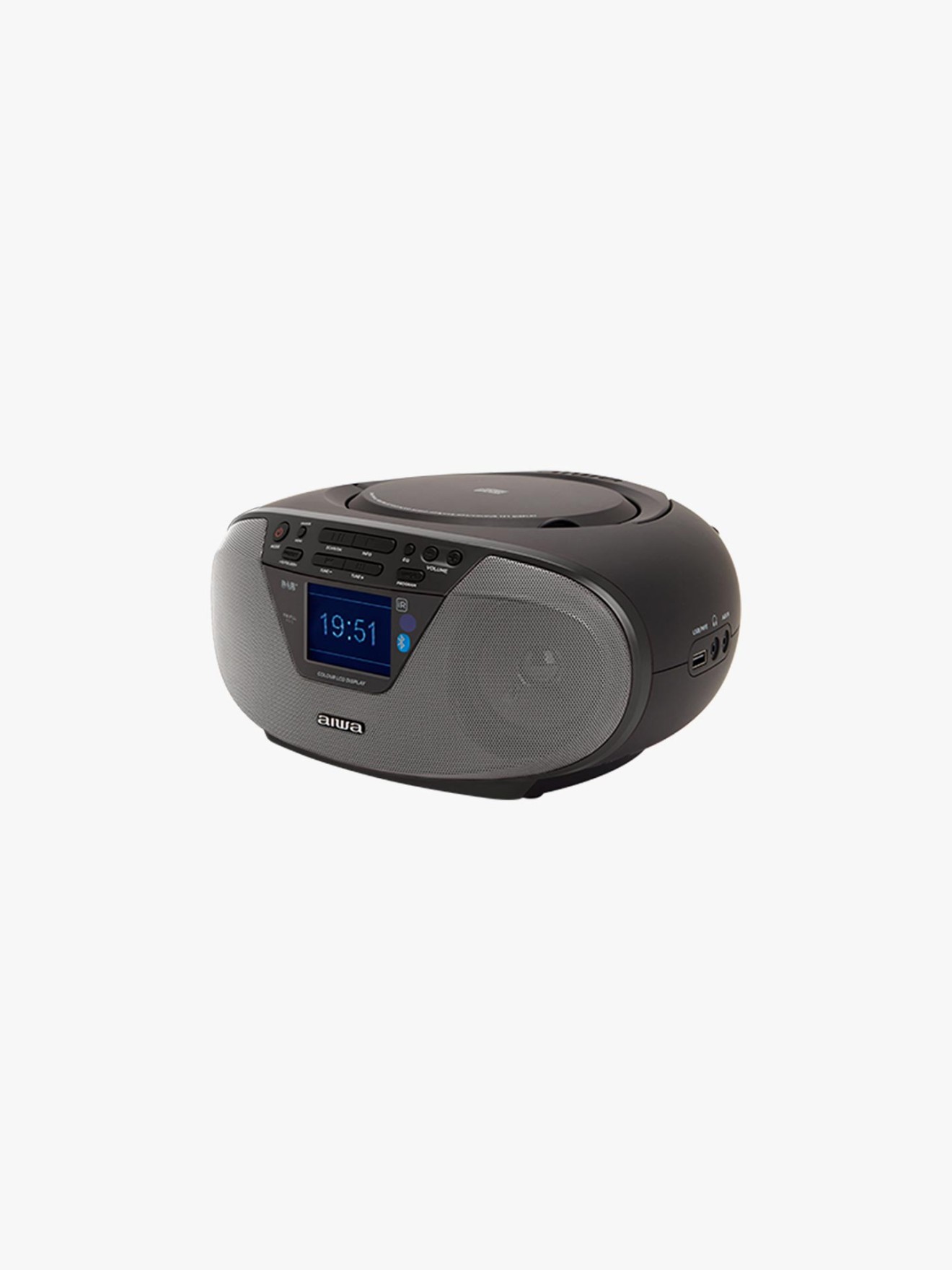 Rádio CD com Bluetooth e DAB+/FM