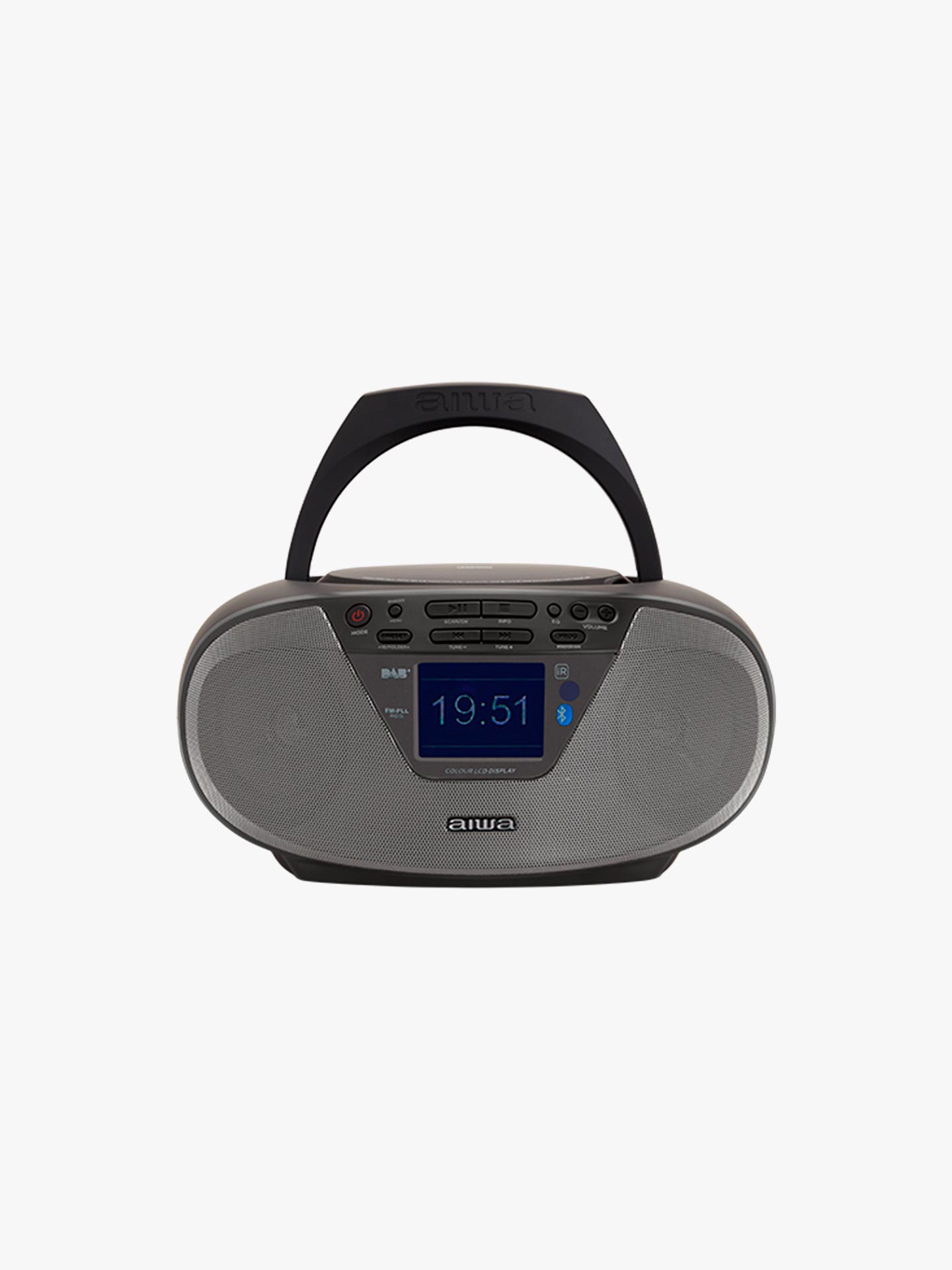 Rádio CD com Bluetooth e DAB+/FM