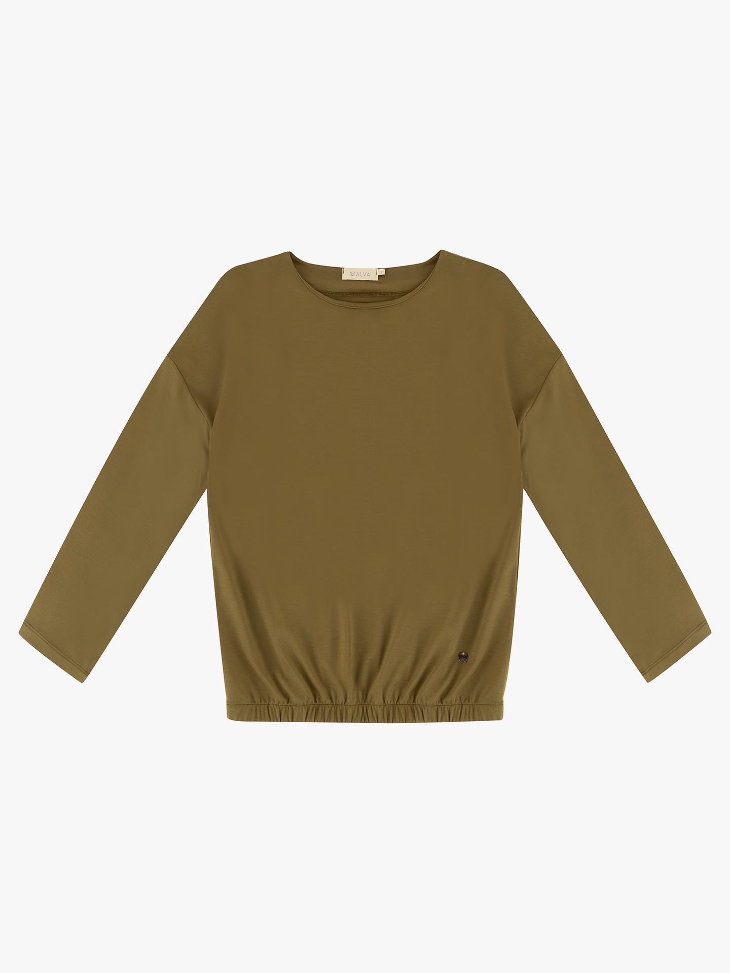 Blusa com Decote Rente
