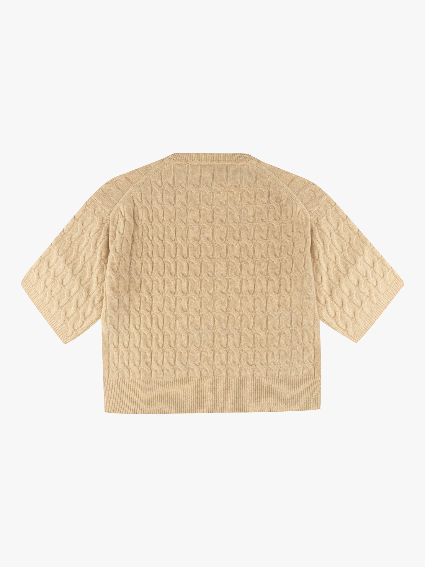 Camisola de Malha com Gola Redonda