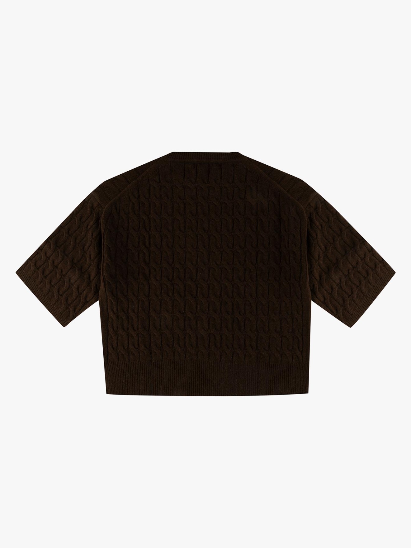 Camisola de Malha com Gola Redonda