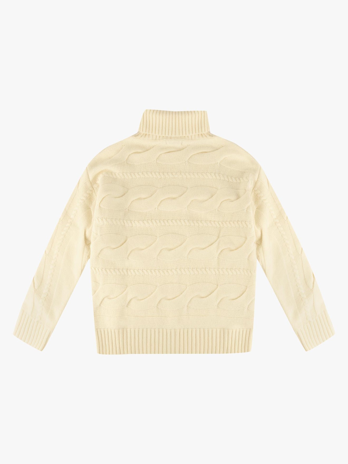 Camisola de Gola Alta em Malha