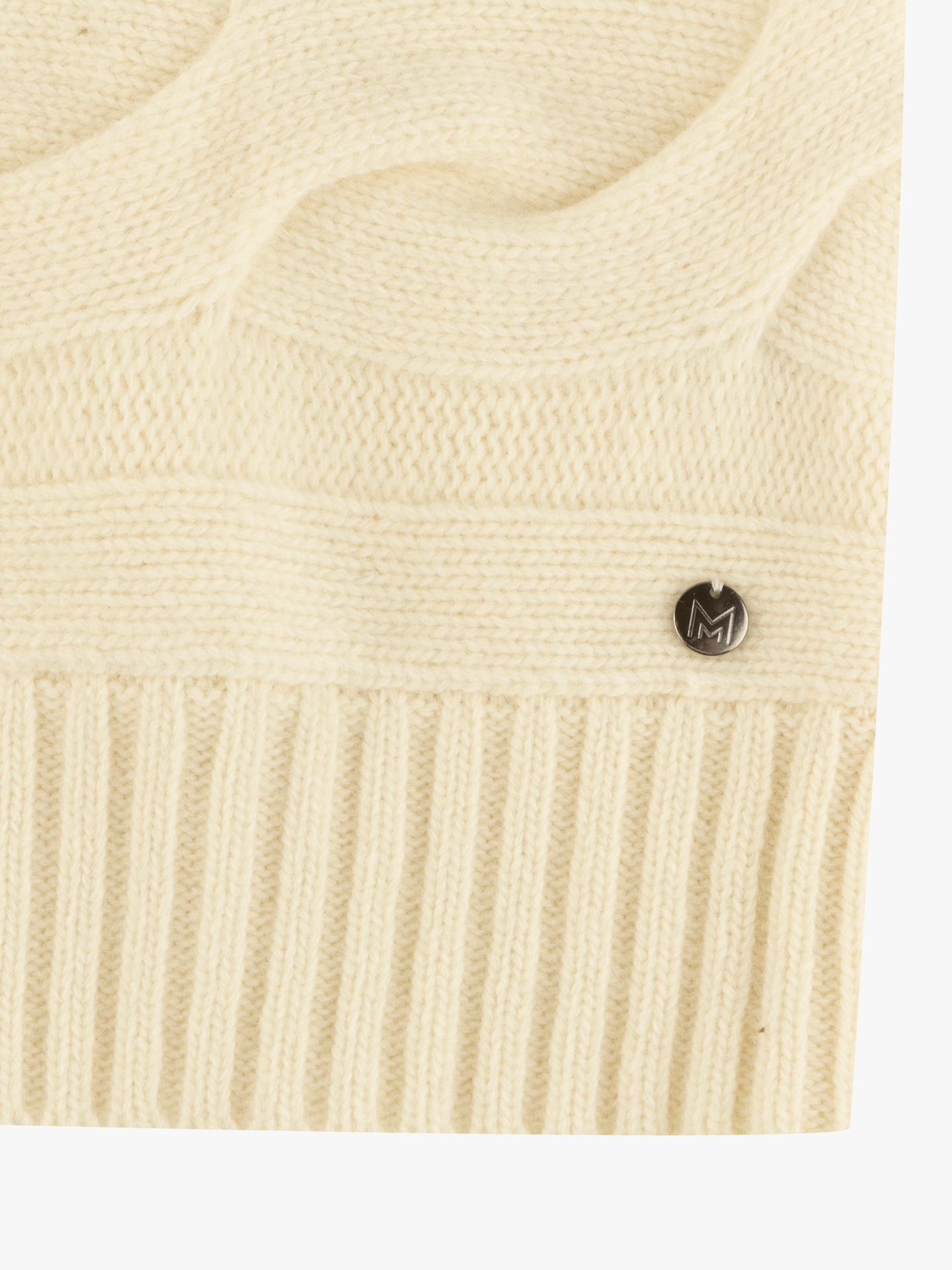 Camisola de Gola Alta em Malha