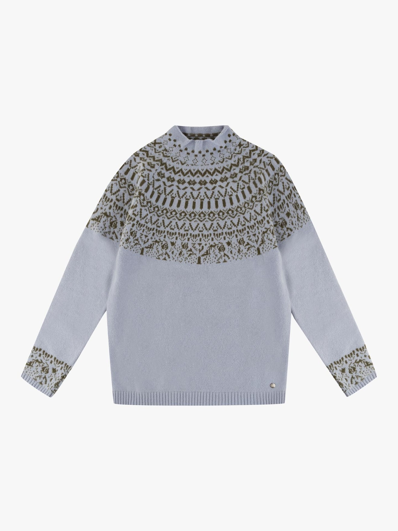 Camisola de Malha com Meia Gola