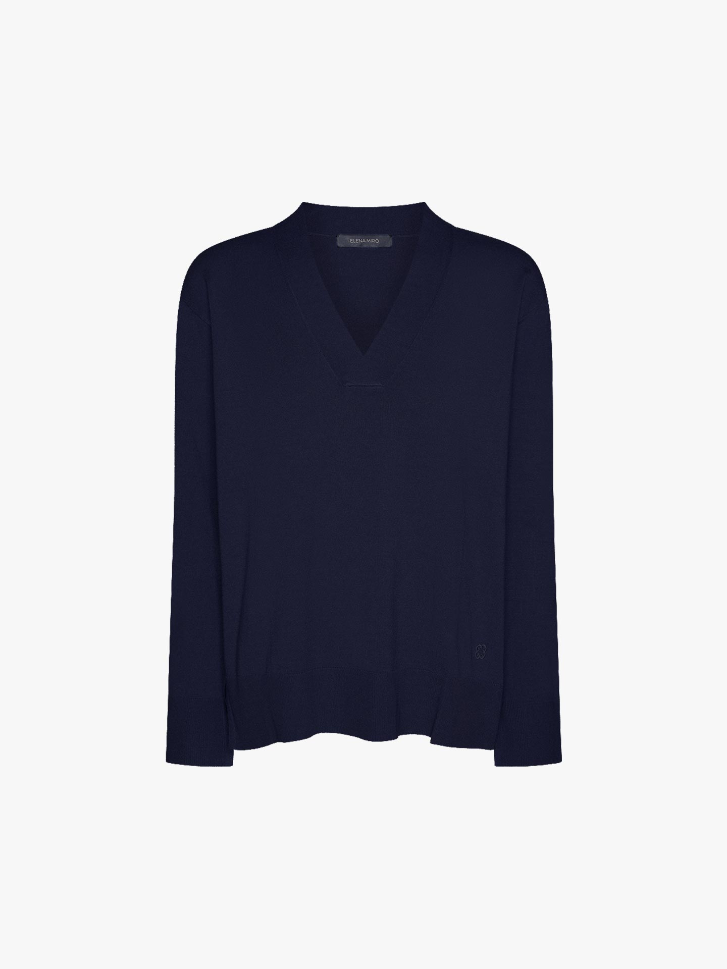Camisola de Malha com Decote em V
