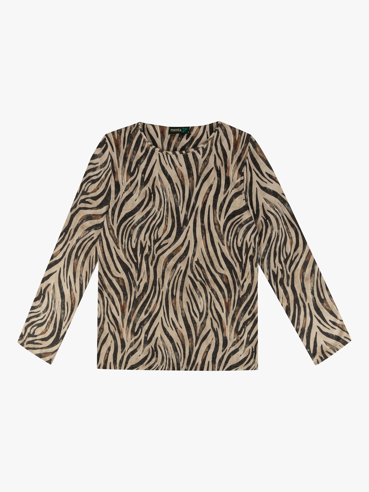 Blusa com Padrão Animal Print