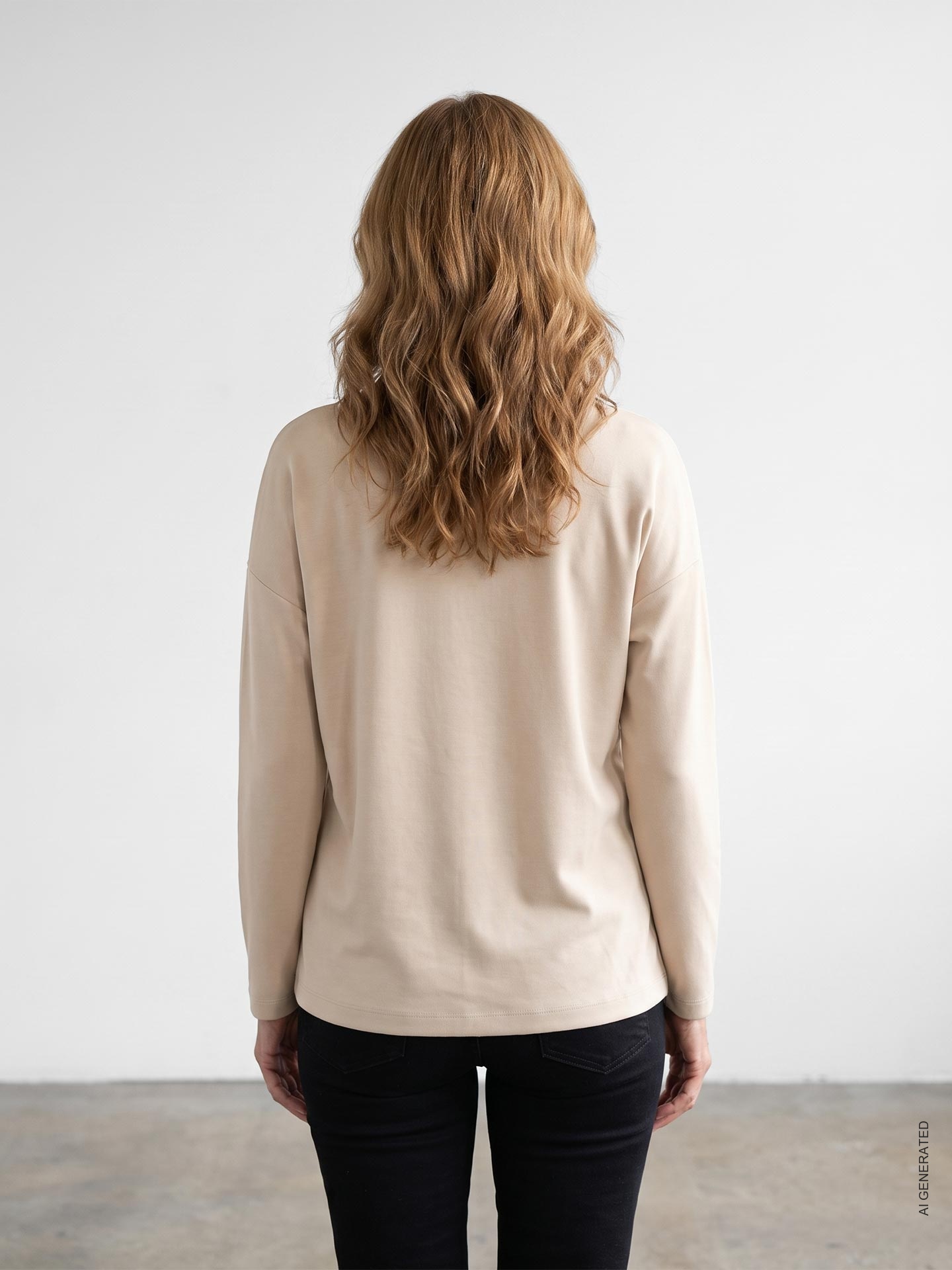 Camisola com Pormenor de Renda