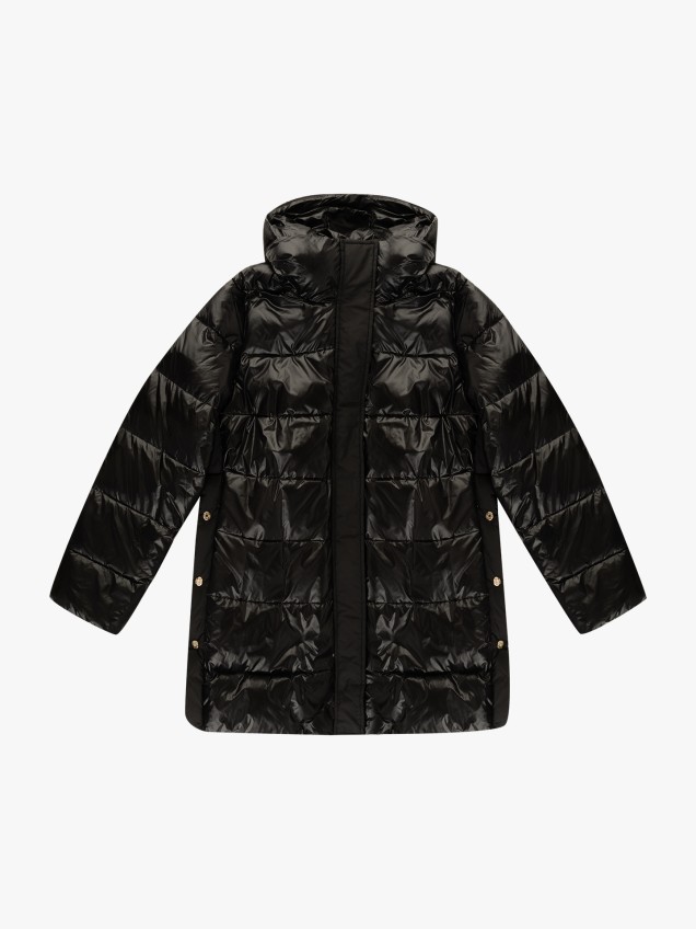 Parka Acolchoada com Capuz