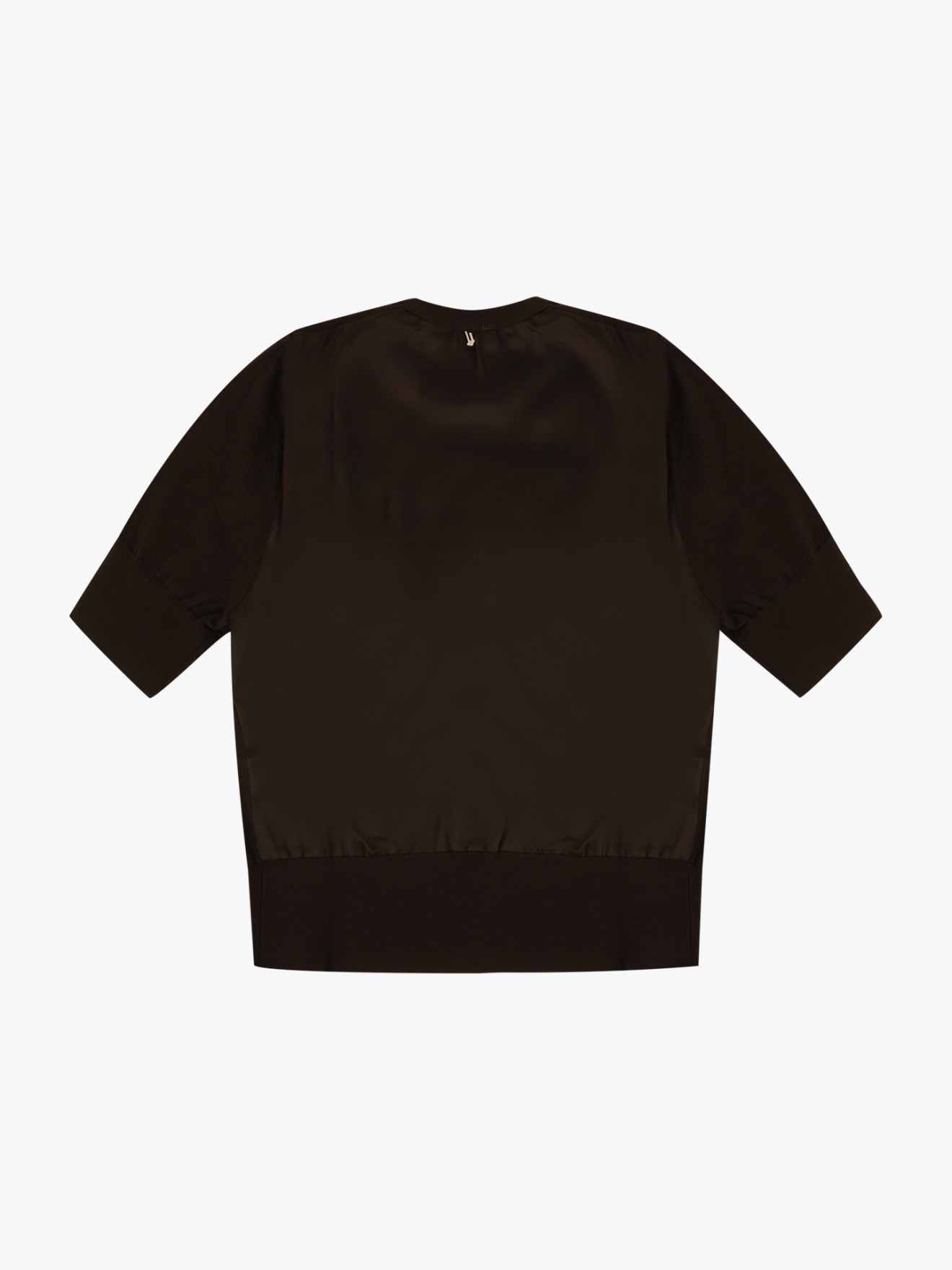 T-shirt com Pormenor de Cristais