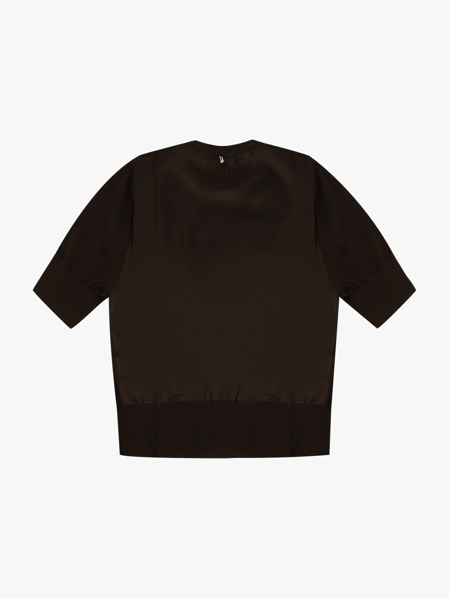 T-shirt com Pormenor de Cristais