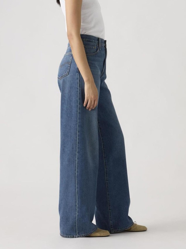 Calças de Ganga Cinch Wide Leg