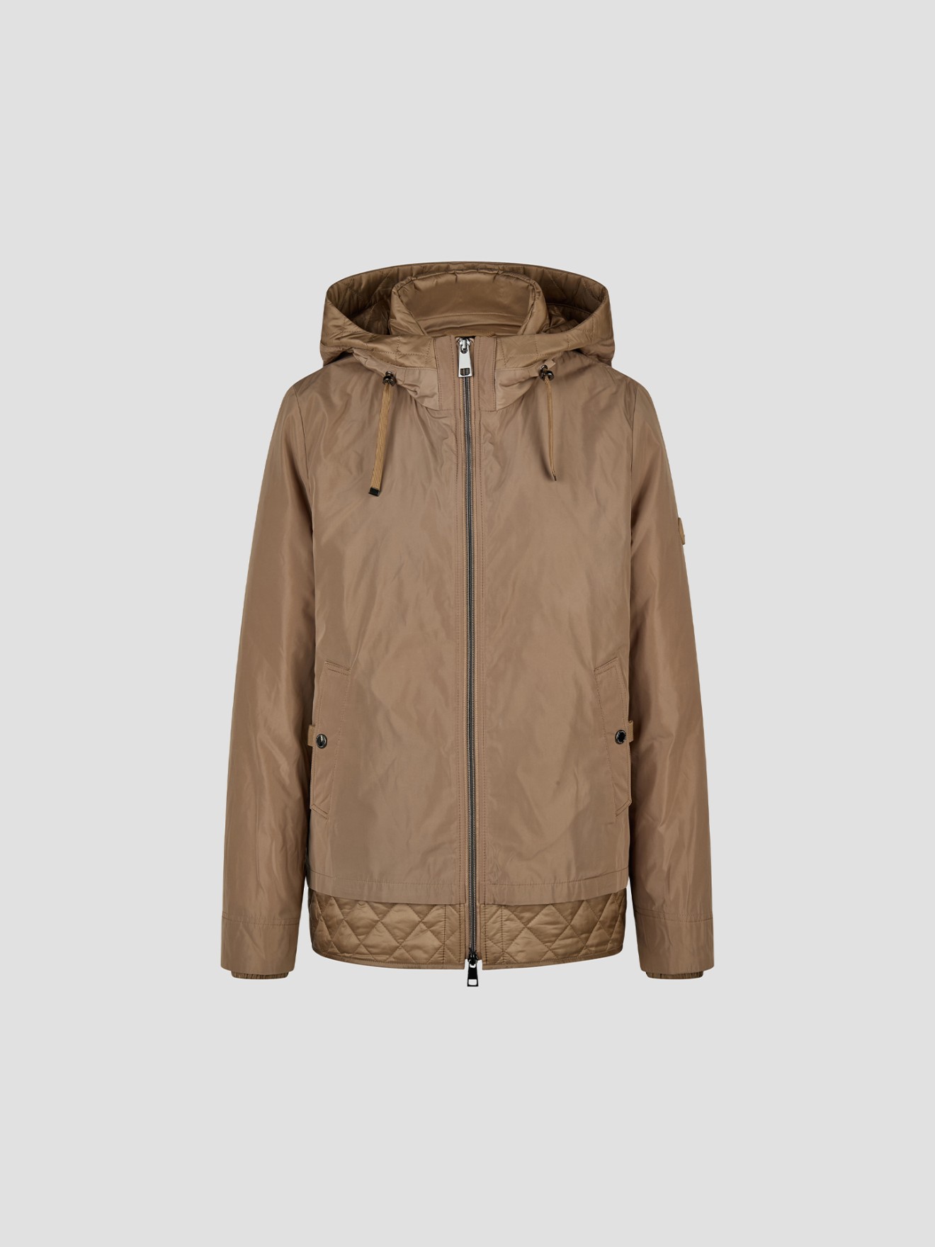 Parka com Capuz Ajustável