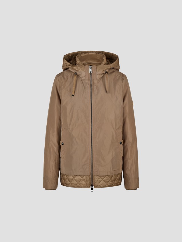 Parka com Capuz Ajustável