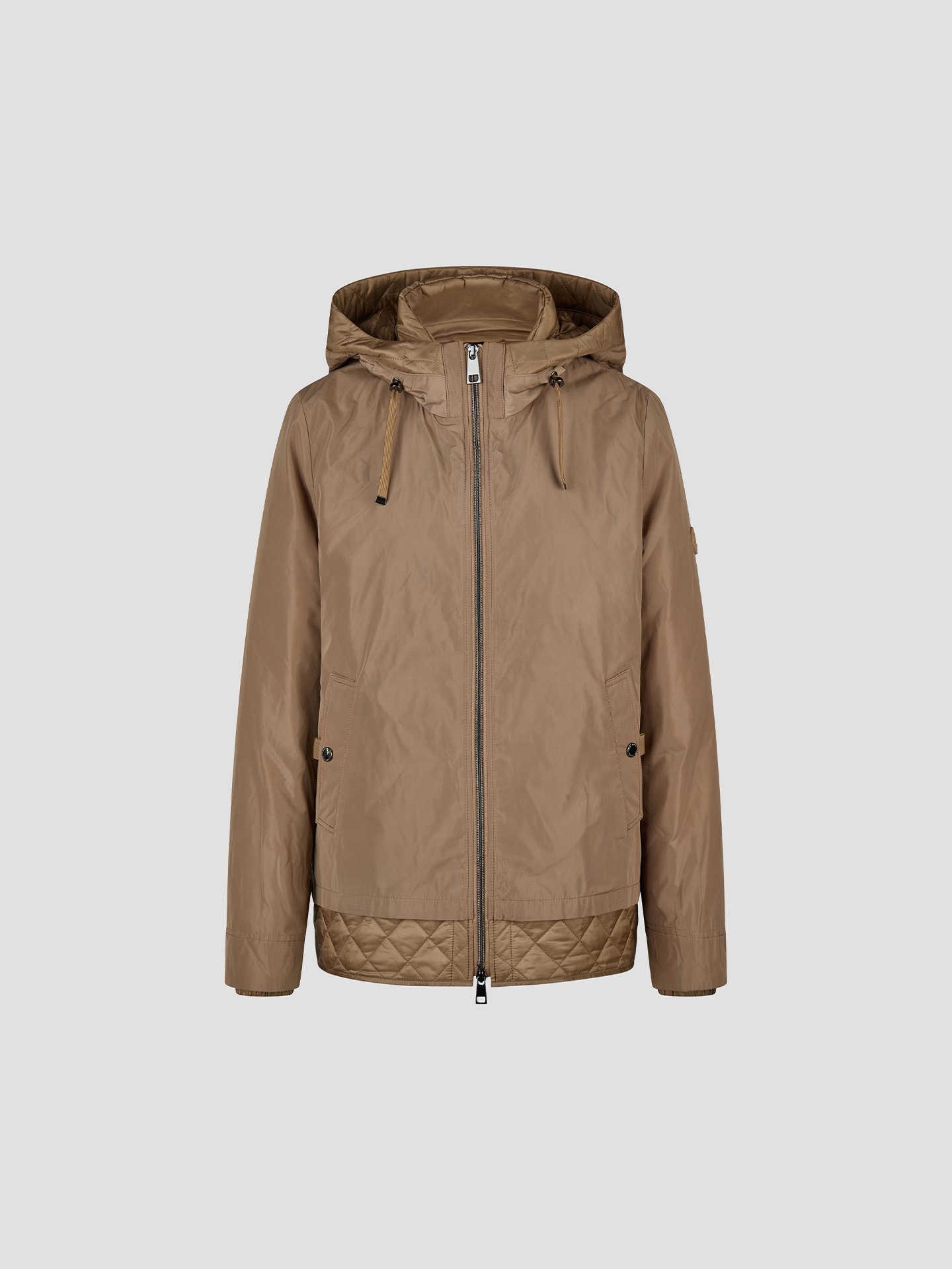 Parka com Capuz Ajustável