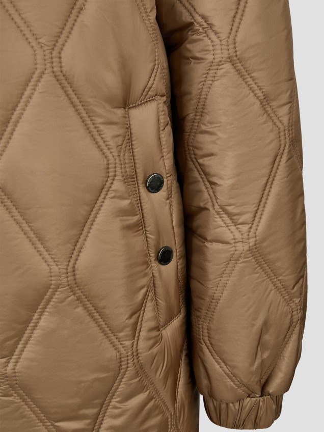 Parka Acolchoada com Capuz