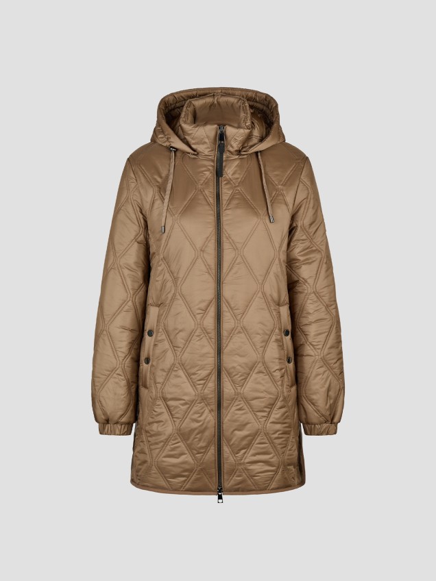 Parka Acolchoada com Capuz