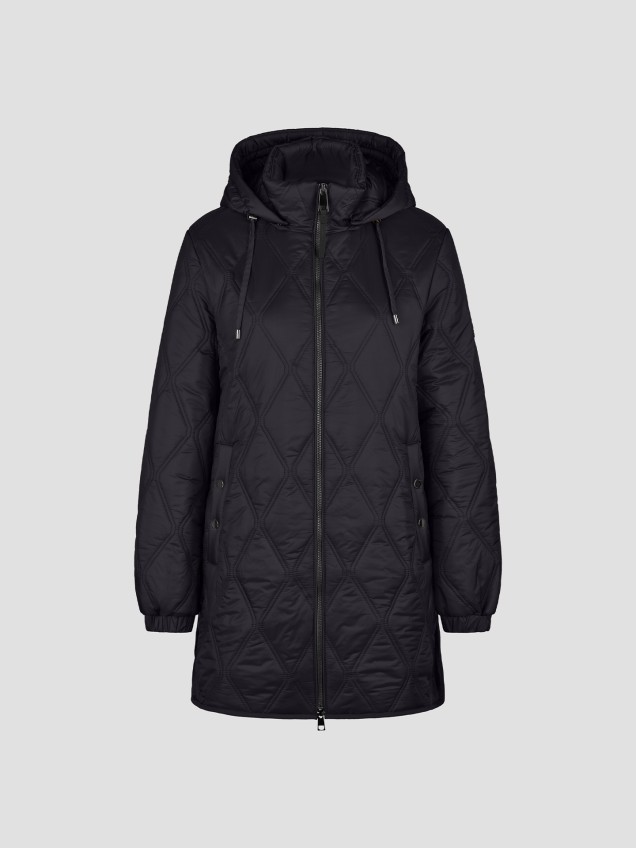 Parka Acolchoada com Capuz