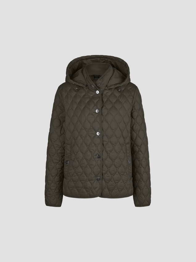 Parka Acolchoada com Capuz Remov�vel
