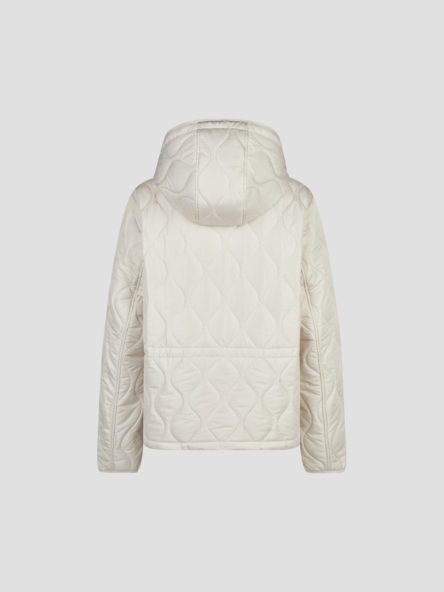 Parka Acolchoada com Capuz