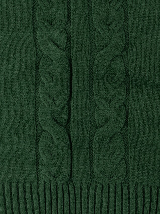 Camisola de Malha com Decote em Bico