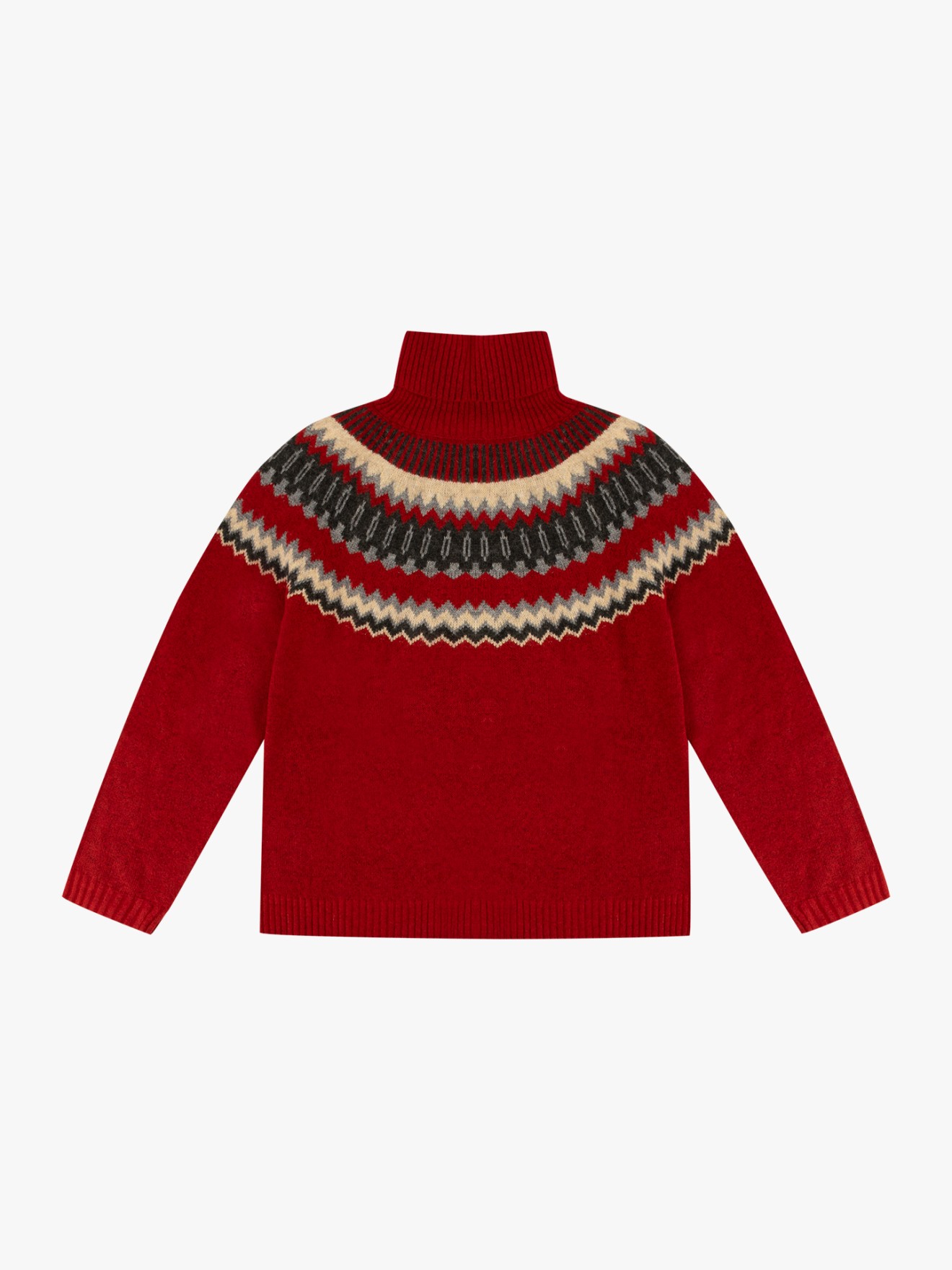 Camisola de Malha com Gola Alta
