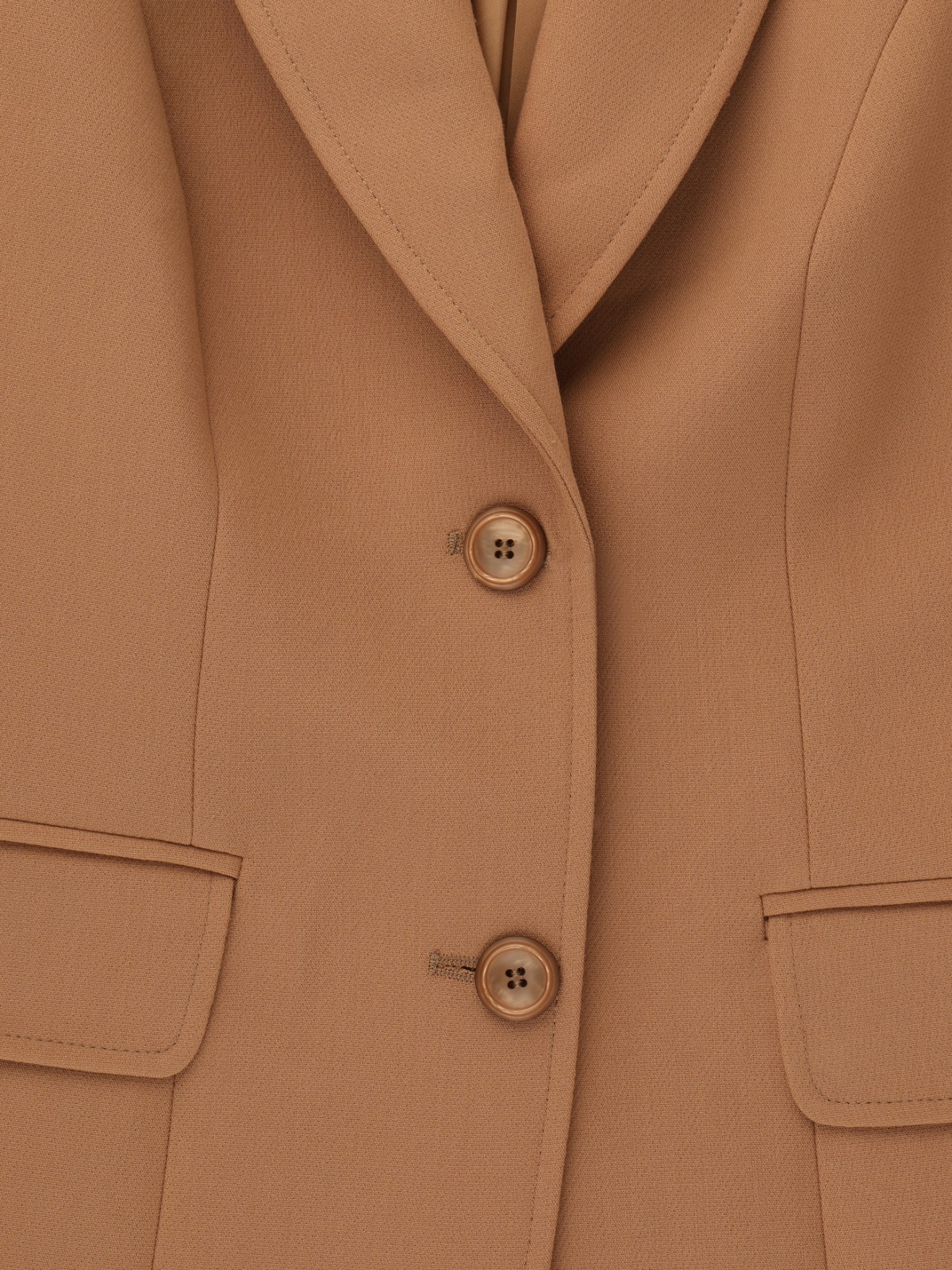 Blazer com Gola de Lapela