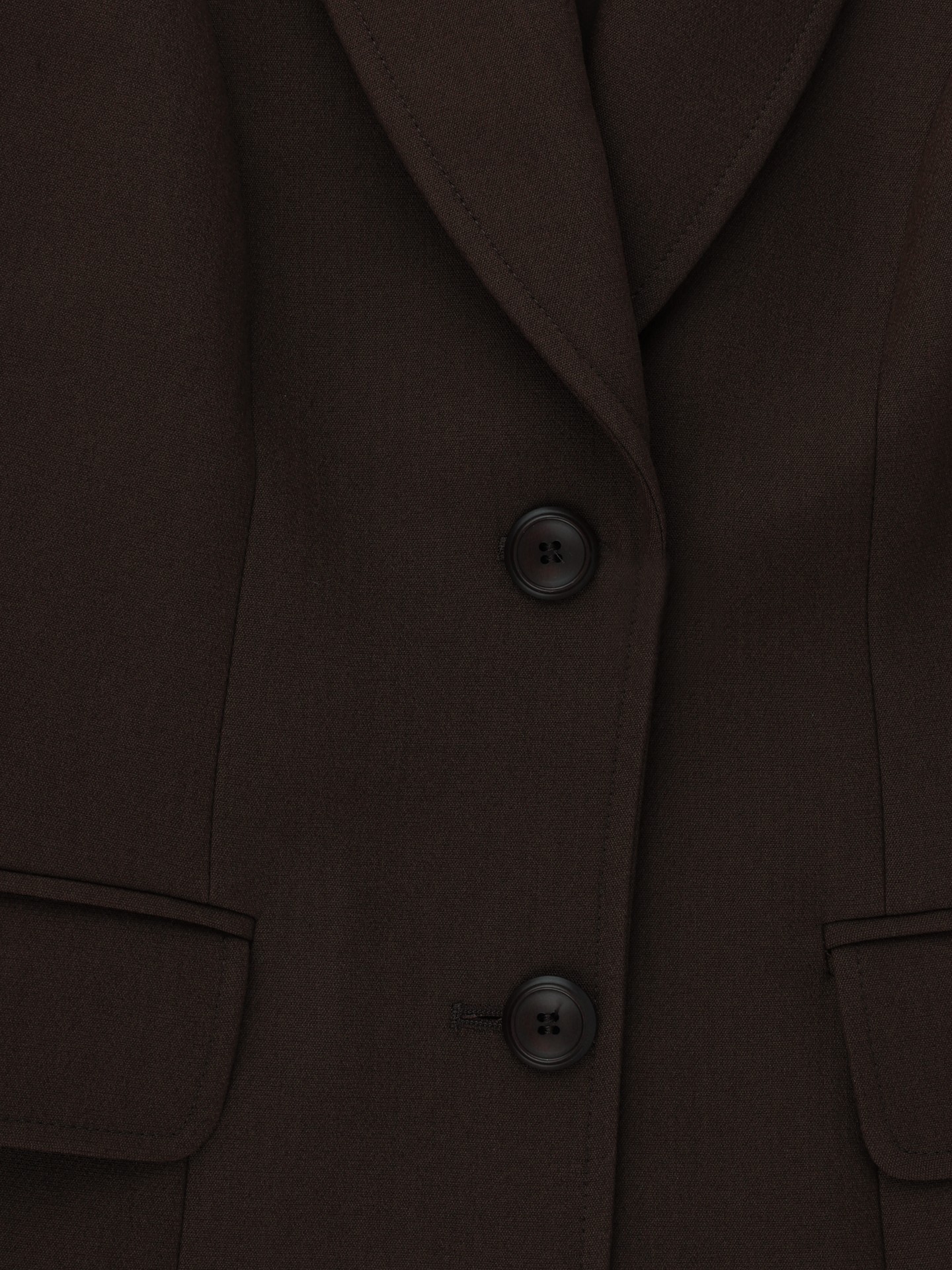 Blazer com Gola de Lapela