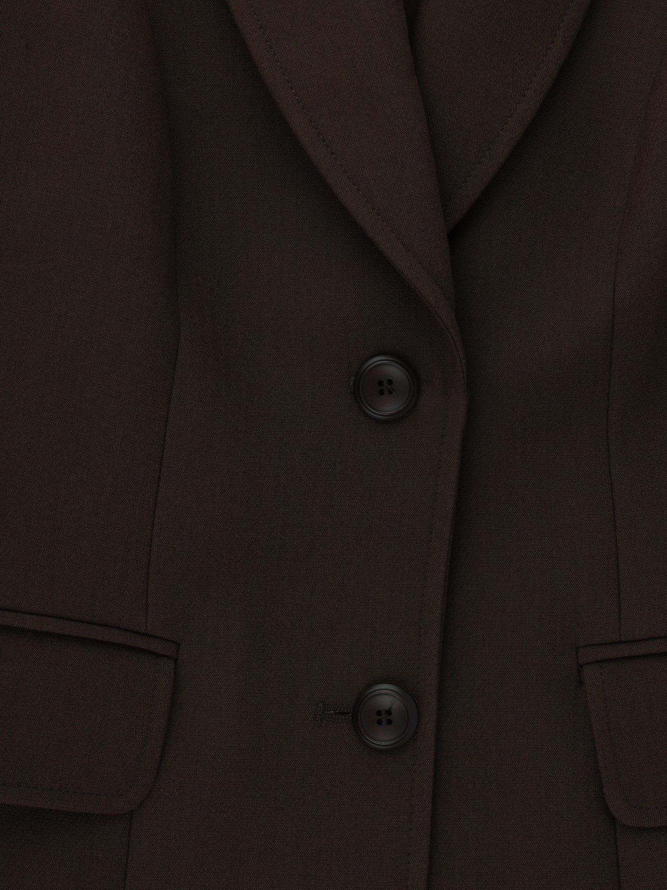 Blazer com Gola de Lapela