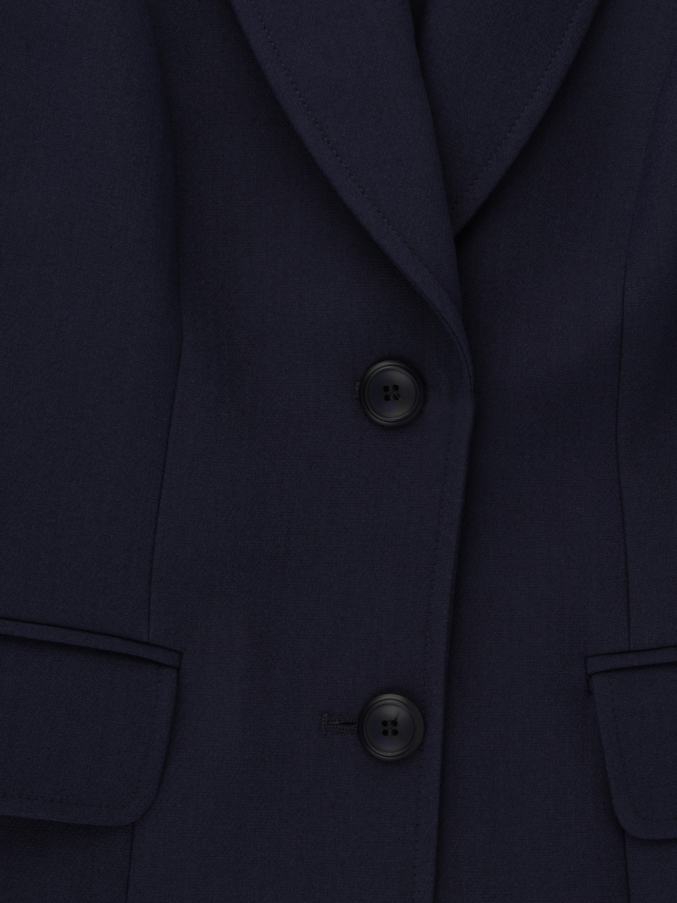 Blazer com Gola de Lapela