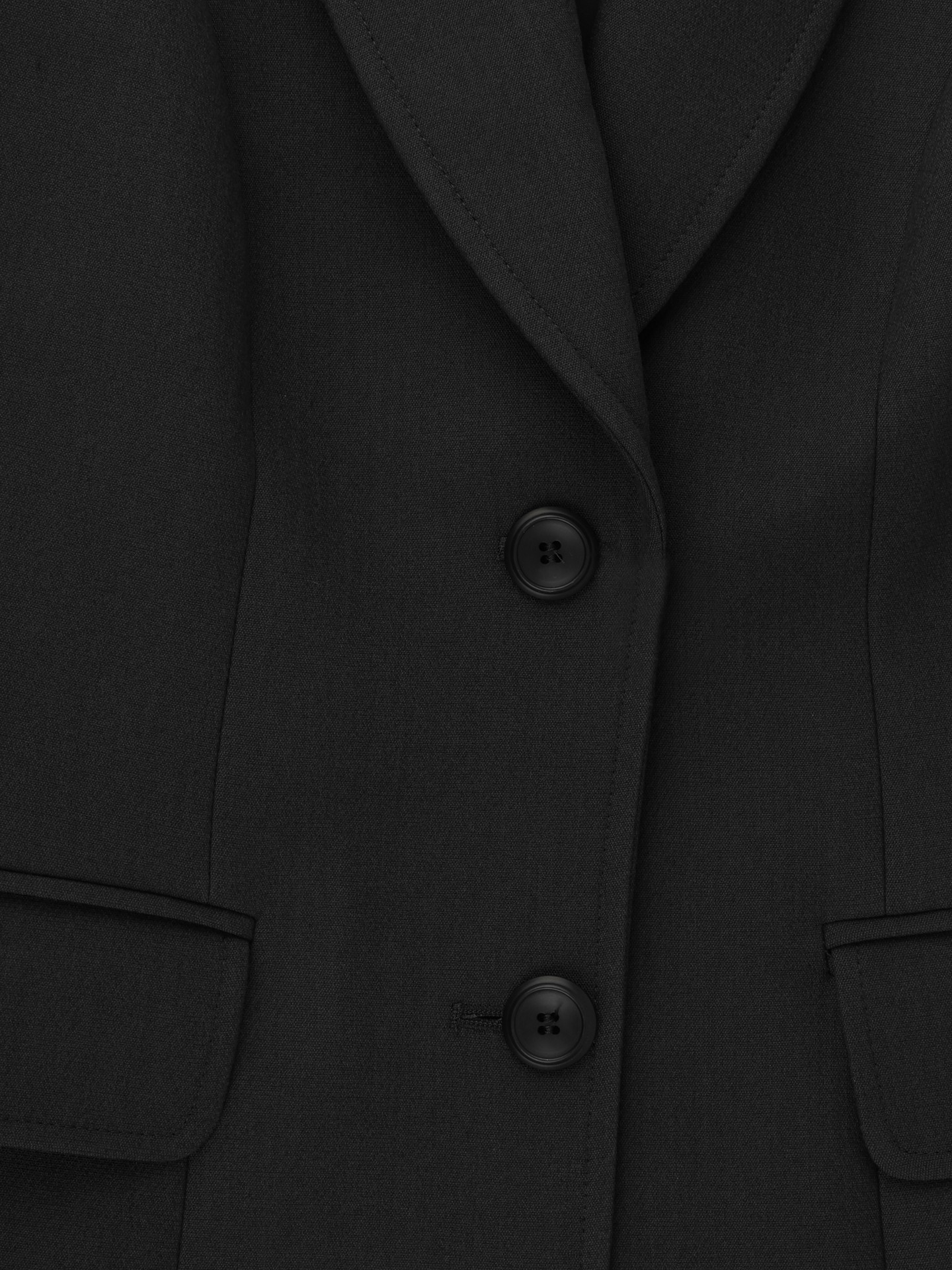 Blazer com Gola de Lapela