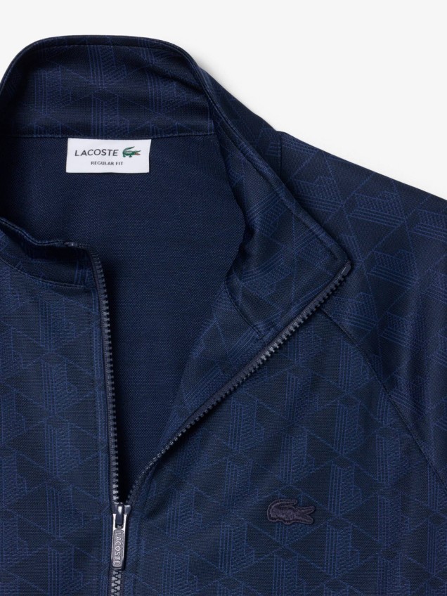 Blusão em Jacquard com Monograma