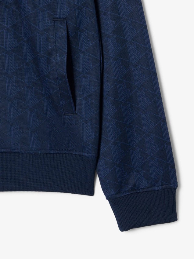 Blusão em Jacquard com Monograma
