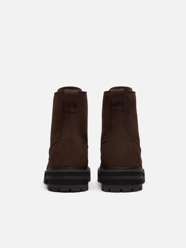 Botas Drive Britton em Pele